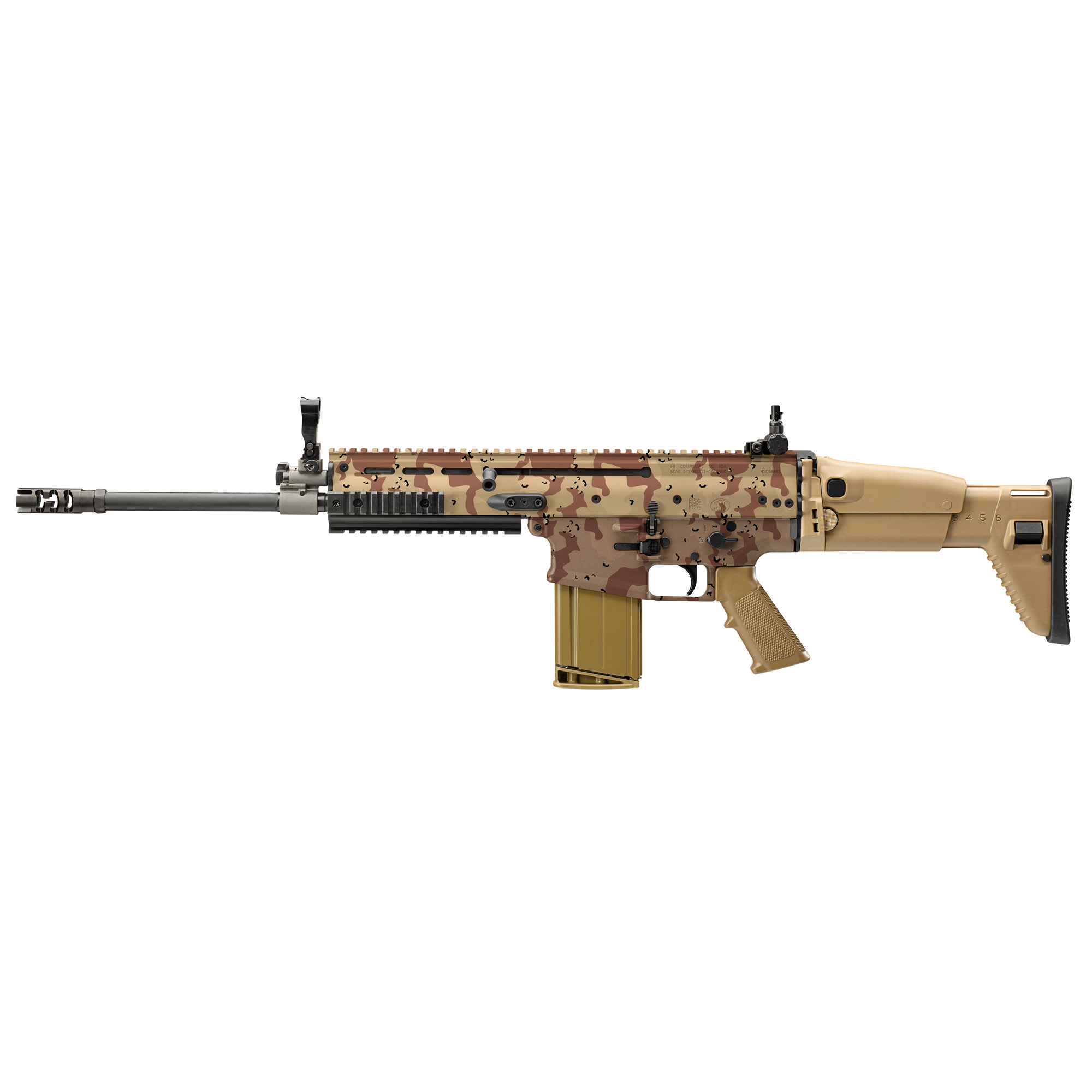 FN SCAR NRCH Rifle 16.25″ 7.62 NATO 20rd – Camo