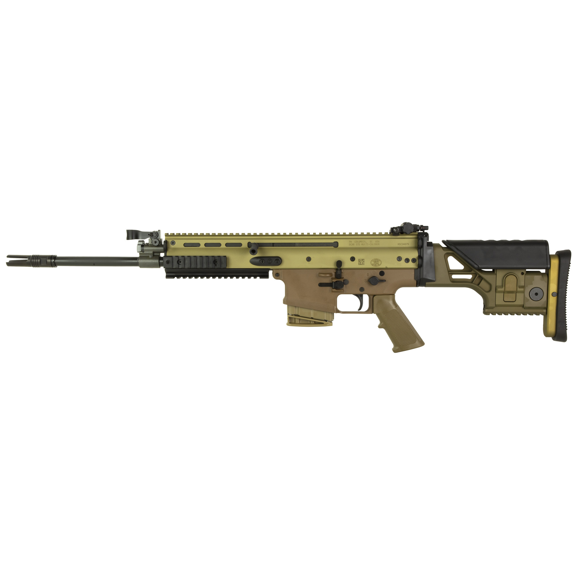 FN SCAR NRCH 16.25″ 6.5 Creedmoor 10rd Adjustable Sights – Flat Dark Earth