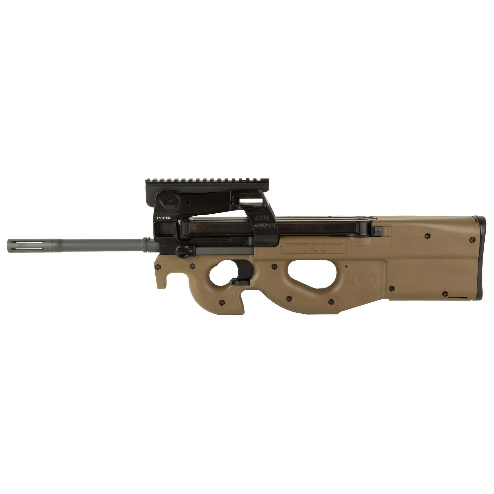 FN Law Enf PS90 16.04″ 5.7X28mm 50rd – Flat Dark Earth