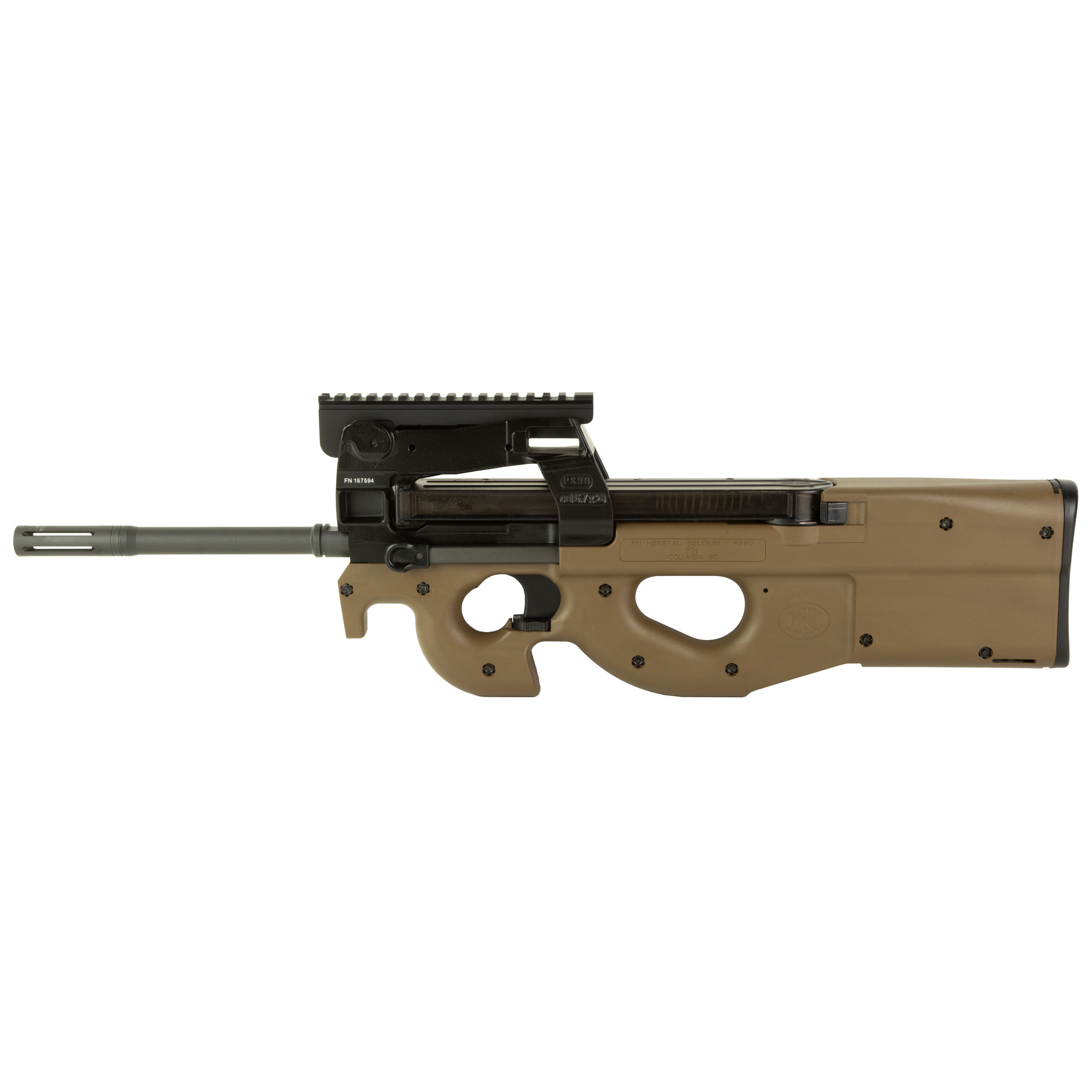 FN Law Enf PS90 16.04″ 5.7X28mm 10rd – Flat Dark Earth