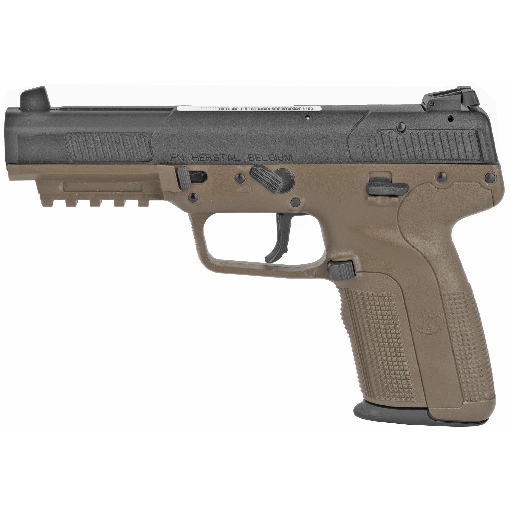 FN Five seveN Striker Fired 4.8″ 5.7X28mm 10rd Adjustable Sights – Flat Dark Earth, Black