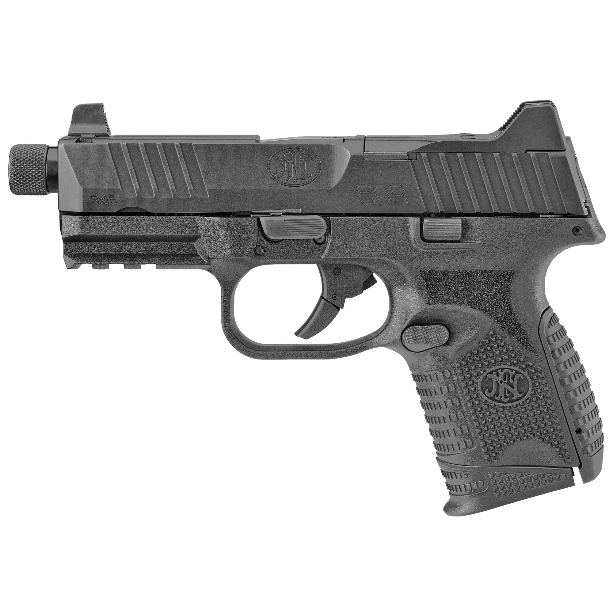 FN FN509 Compact Tactical Striker Fired 4.32″ 9mm 24rd Night Sights – Black