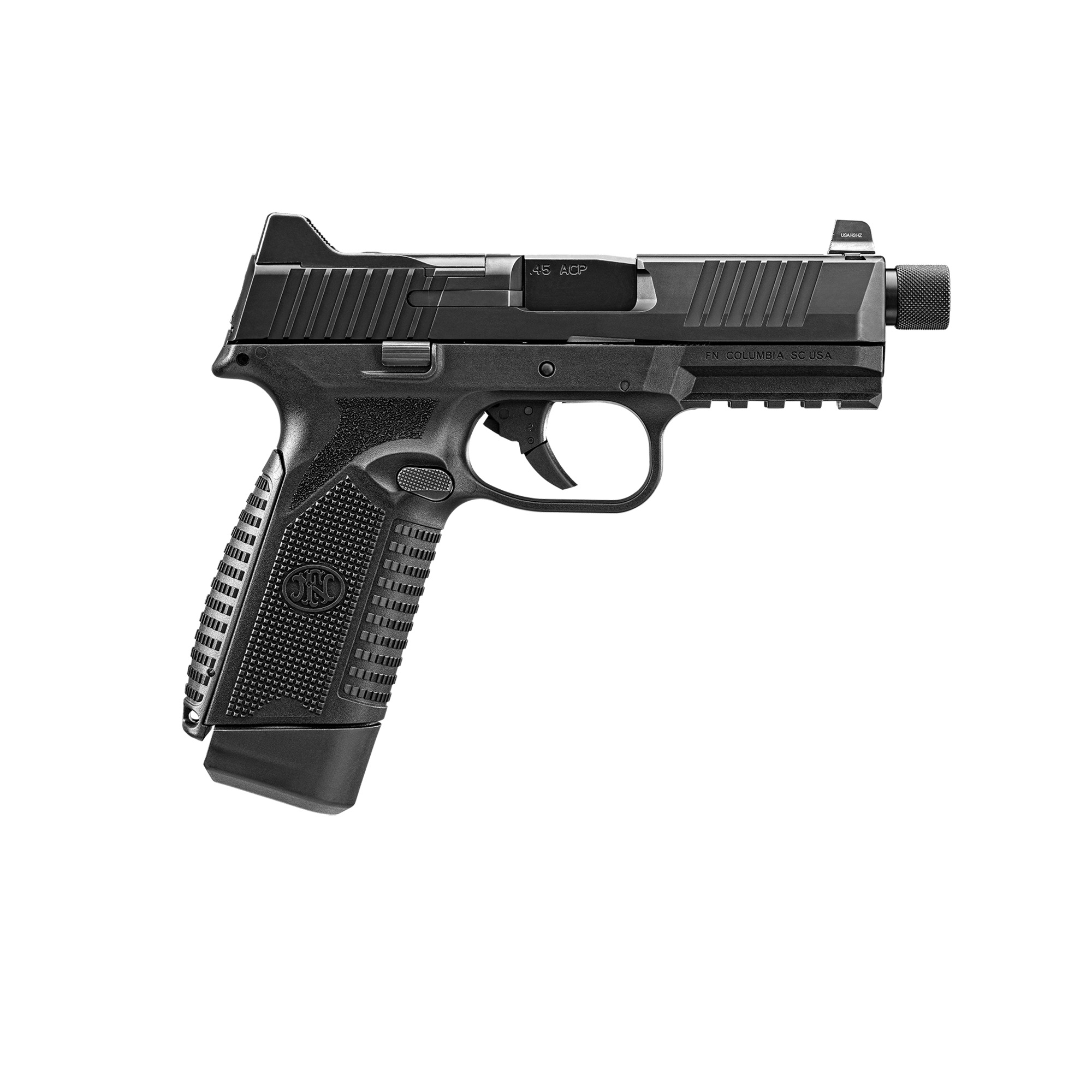 FN 545T Striker Fired 4.71″ 45 ACP 10rd Night Sights – Black