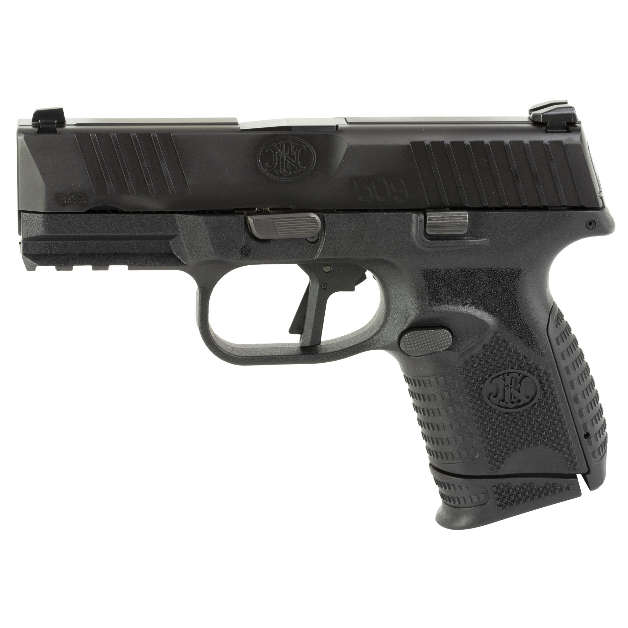 FN 509 3.7″ 9mm 10rd 3 Dot – Black