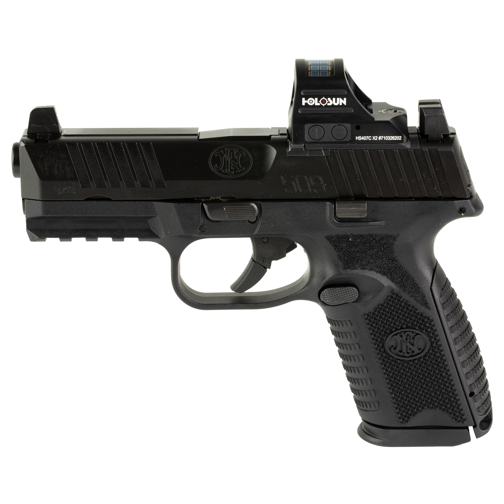 FN FN509M MRD Striker Fired 4″ 9mm 10rd Night Sights – Black