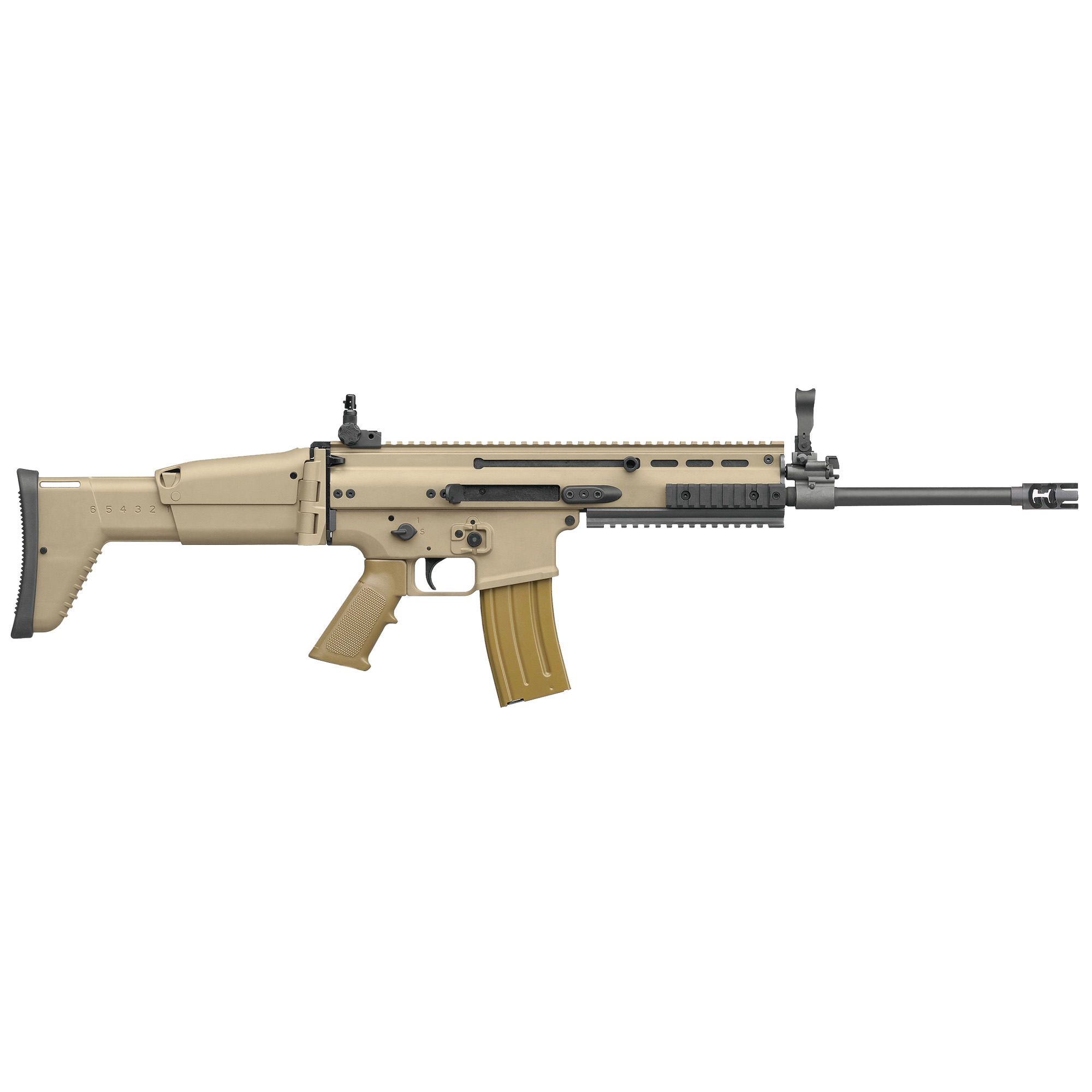 FN SCAR NRCH 16.25″ 5.56 NATO 10rd Adjustable Sights – Flat Dark Earth