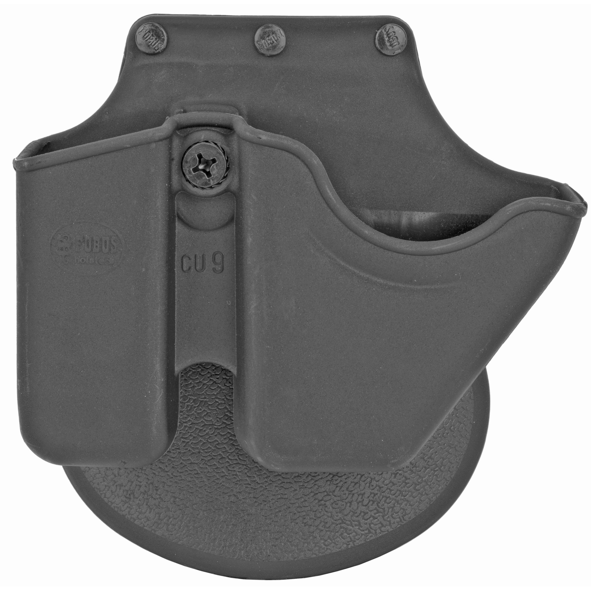 Fobus Cuff/Magazine 9mm Paddle Polymer Case – Black