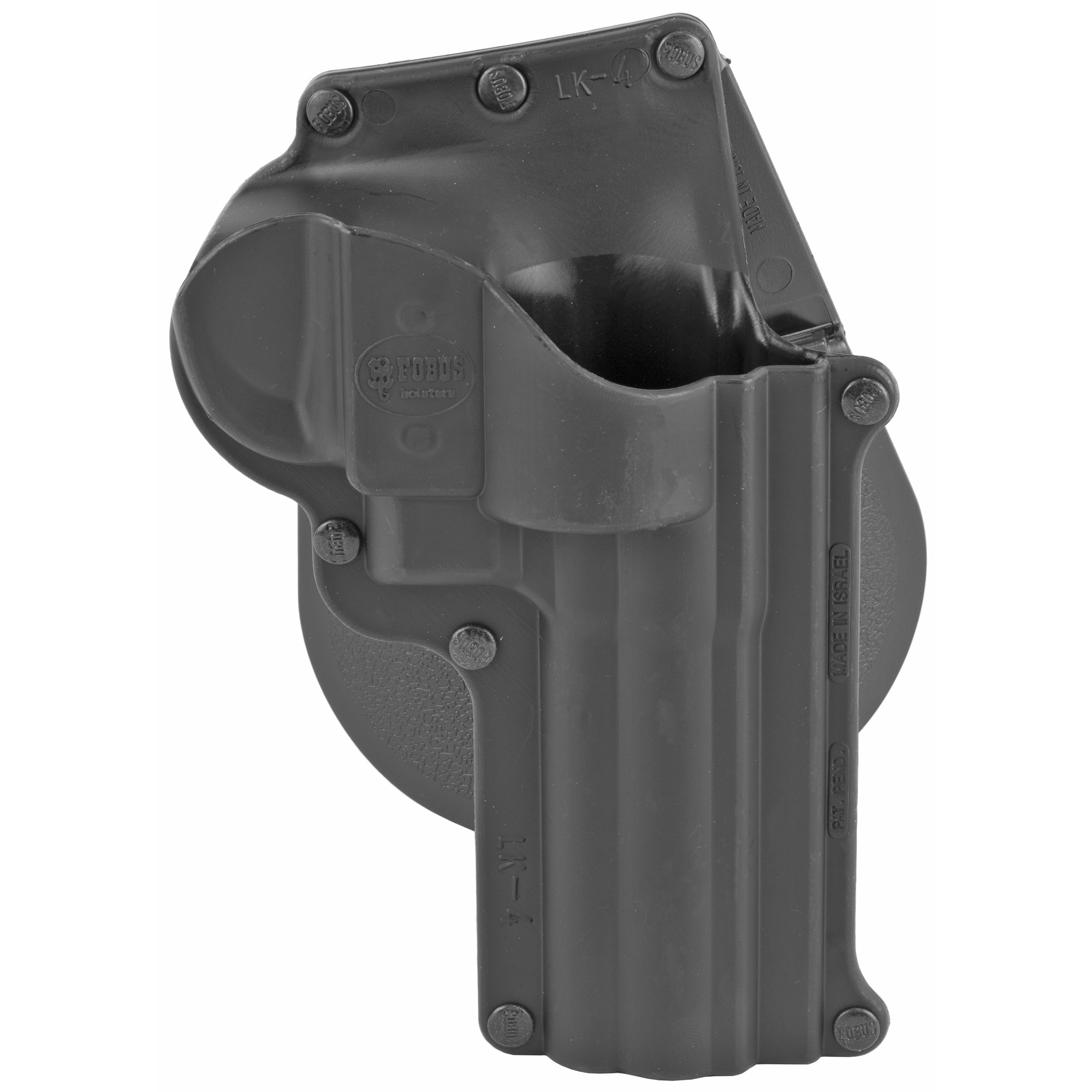 Fobus S&W K/L Frame Paddle 4″ Right Hand Polymer Holster – Black