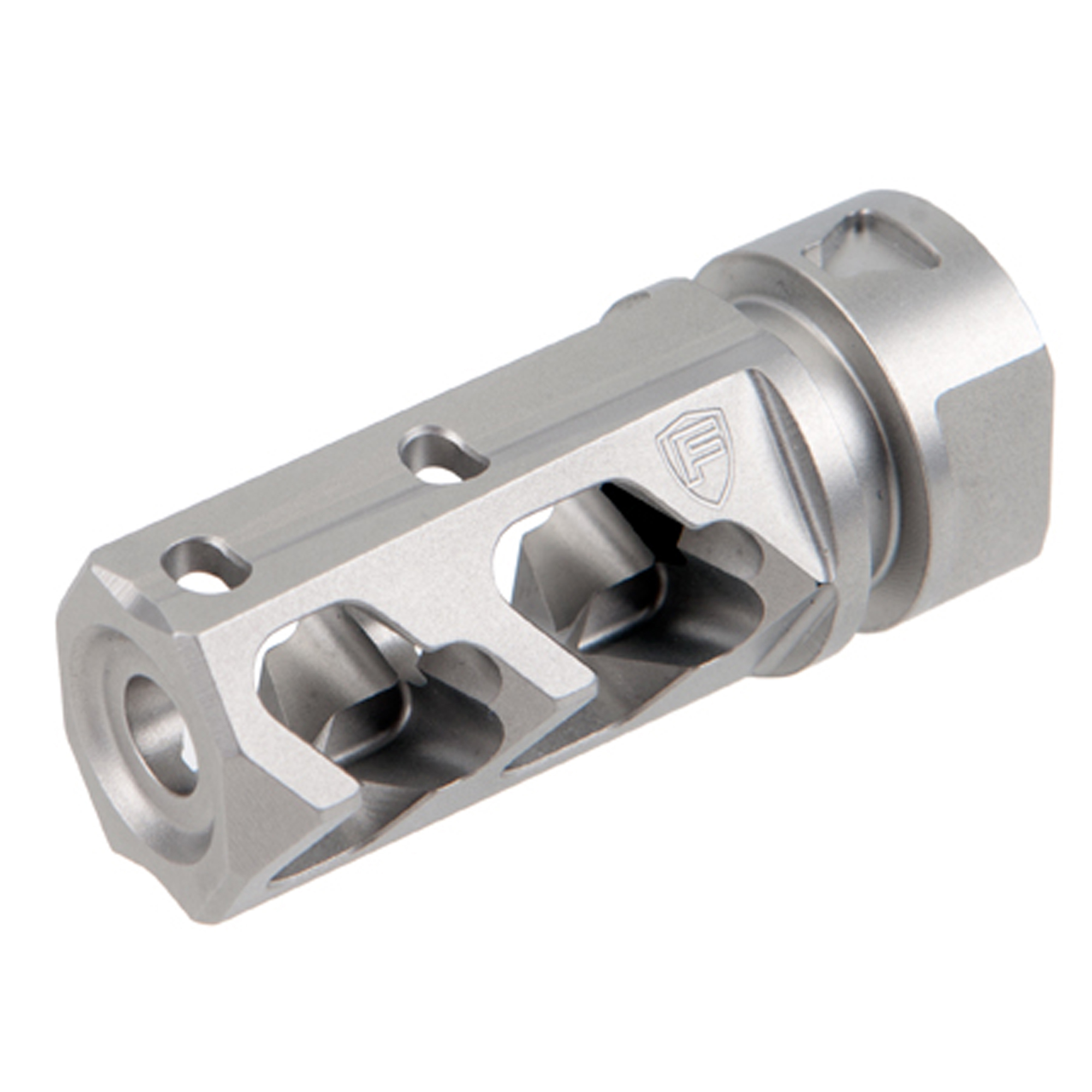 Fortis 5.56 NATO Muzzle Brake – Silver