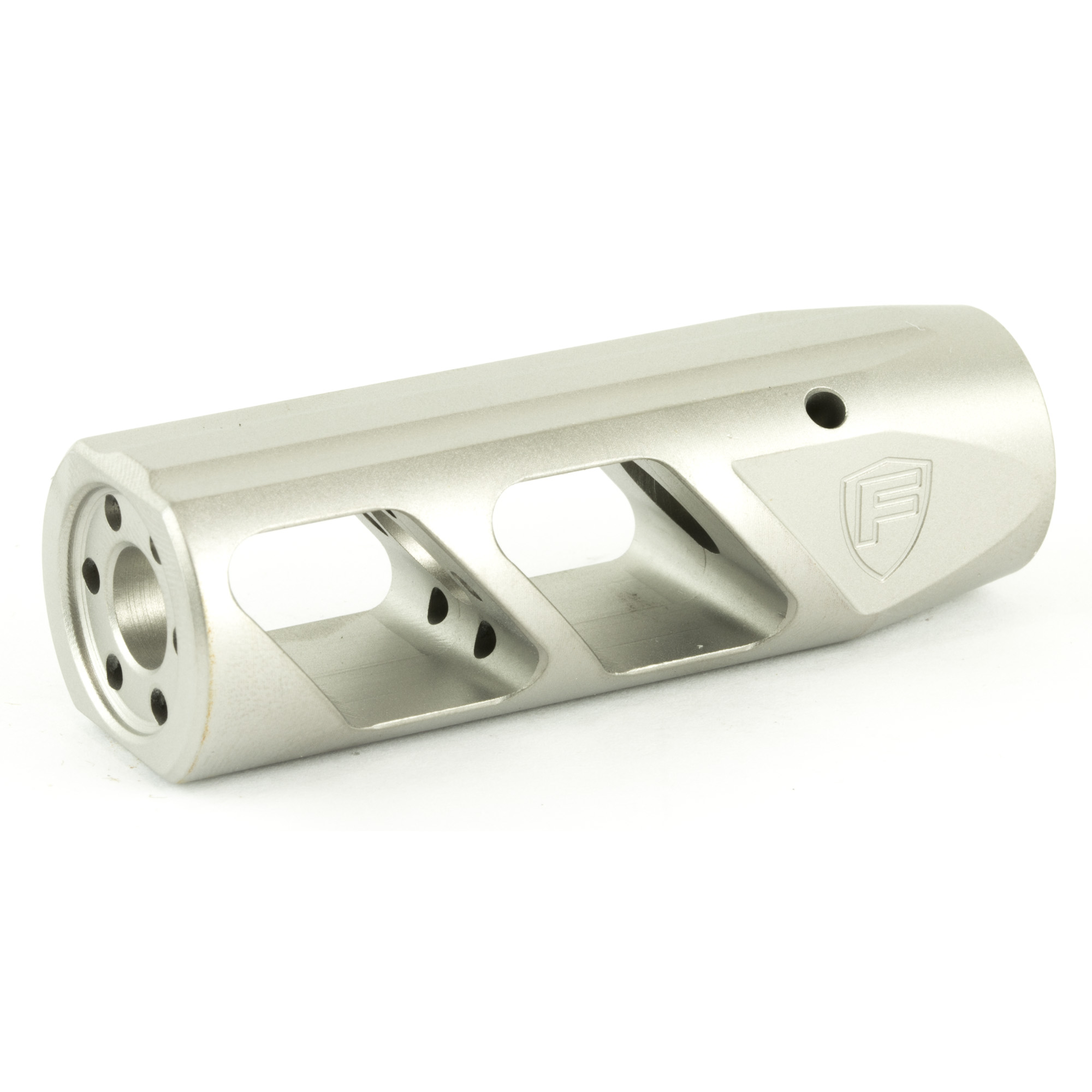 Fortis RED 7.62mm Muzzle Brake – Silver