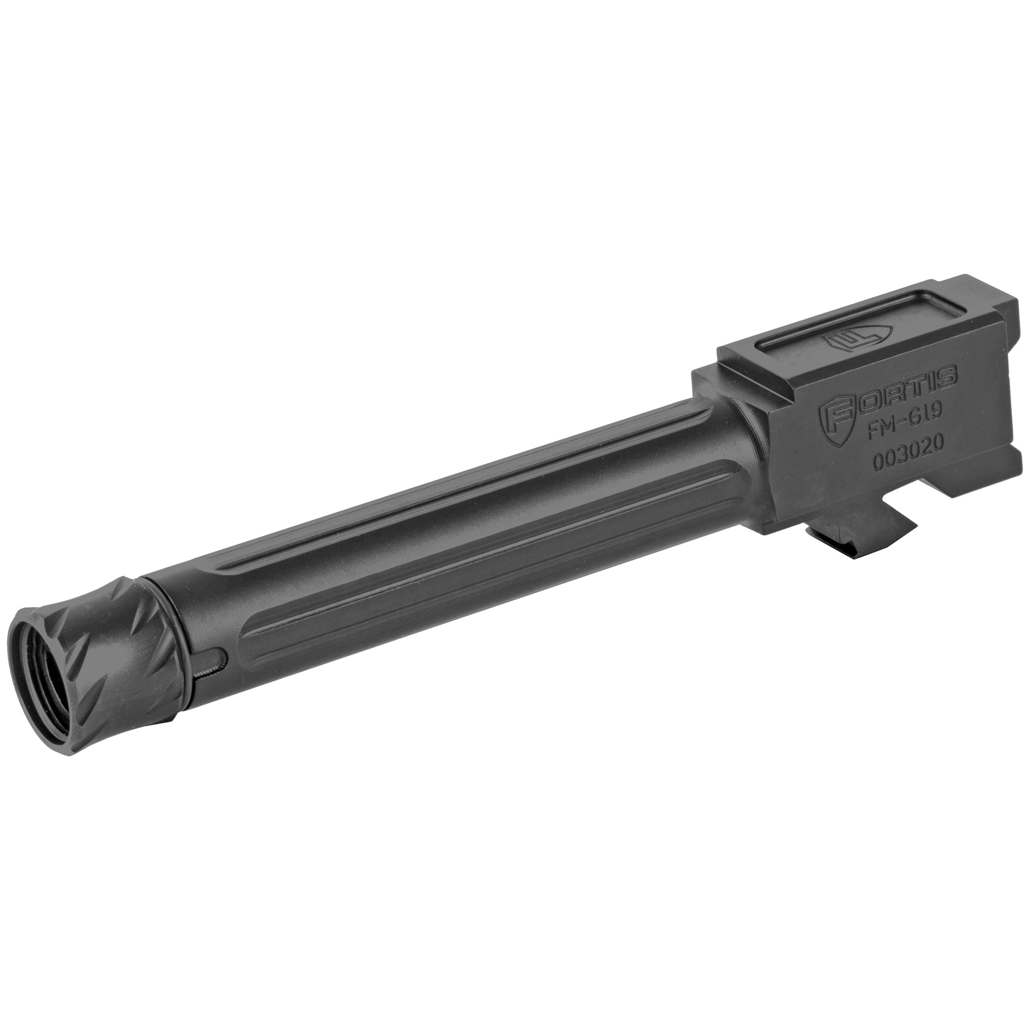 Fortis Glock 19 Match Grade Barrel For Glock 9mm 4.5″ Threaded – Black