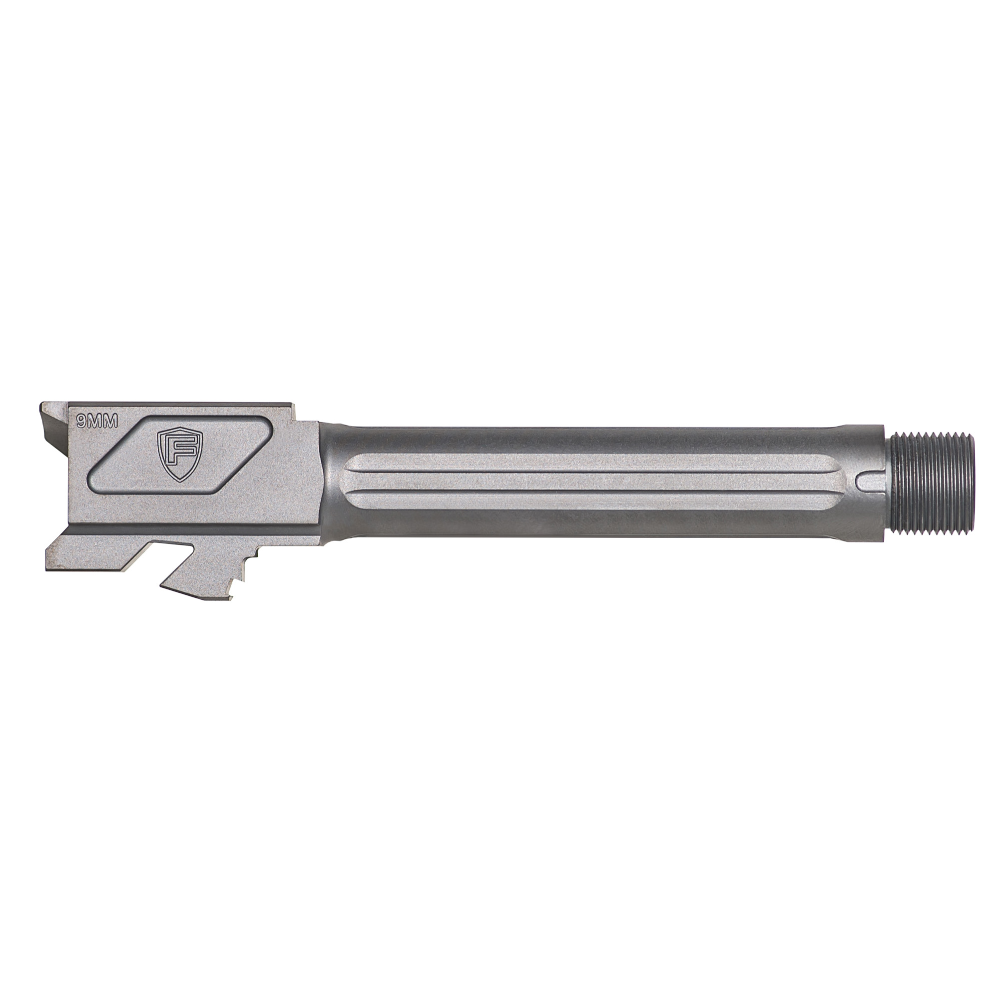 Fortis Glock 19 Match Grade Barrel For Glock 9mm 4.5″ Threaded – Gray