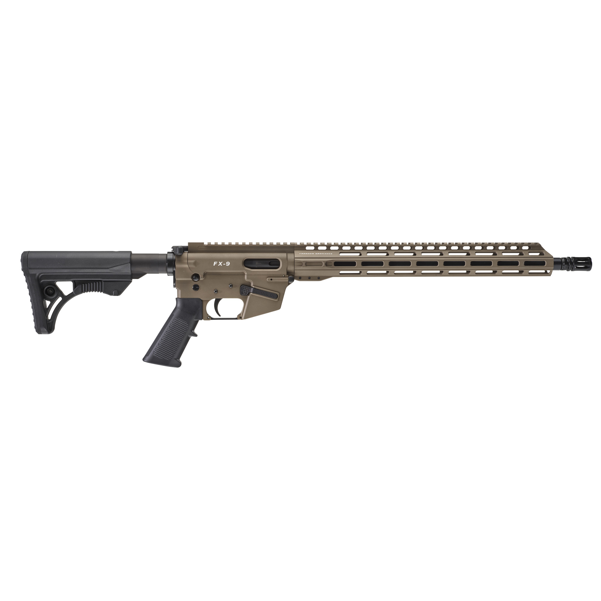 Freedom Ordnance FX9 AR 16″ 9mm 32rd – Flat Dark Earth