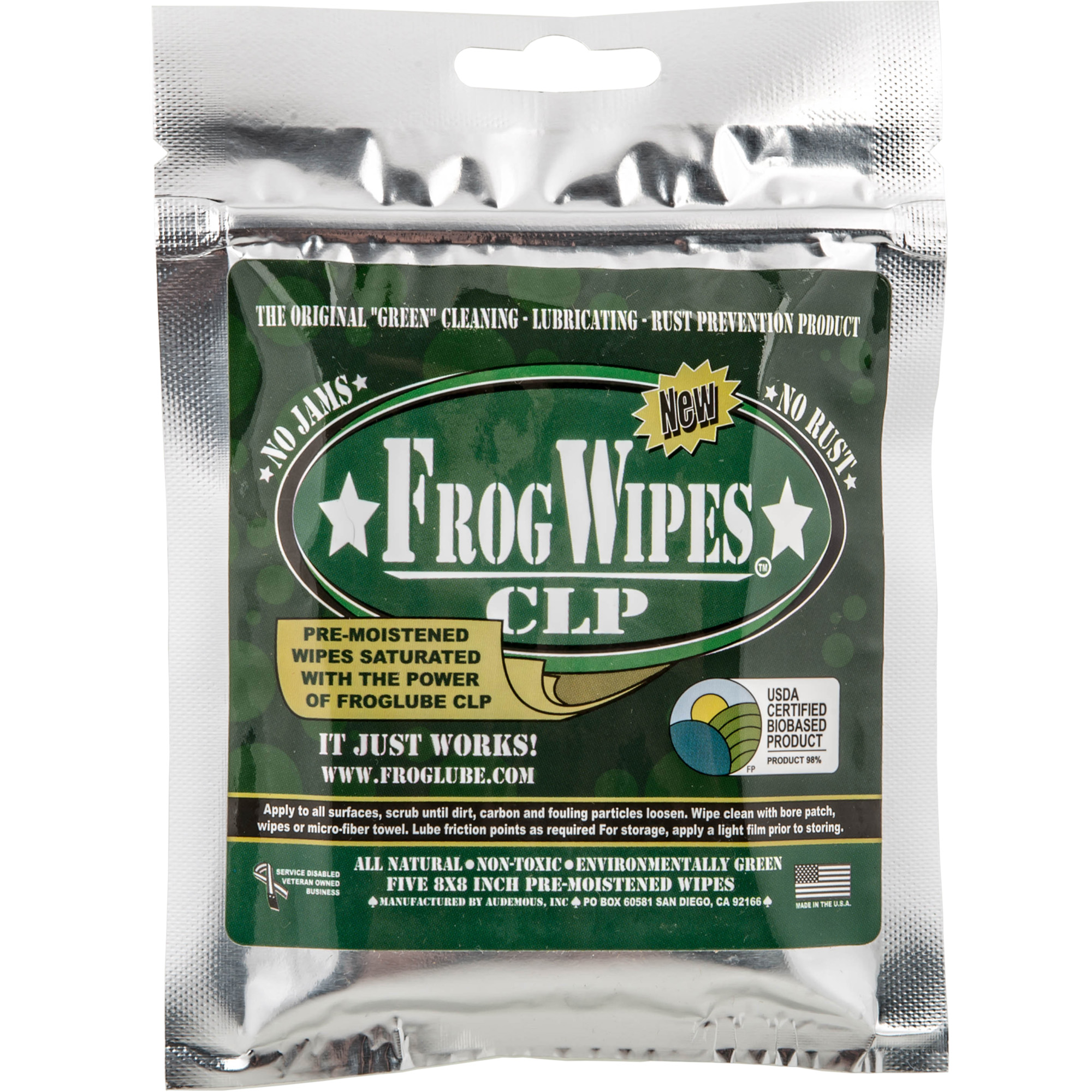 FrogLube Frog Wipes