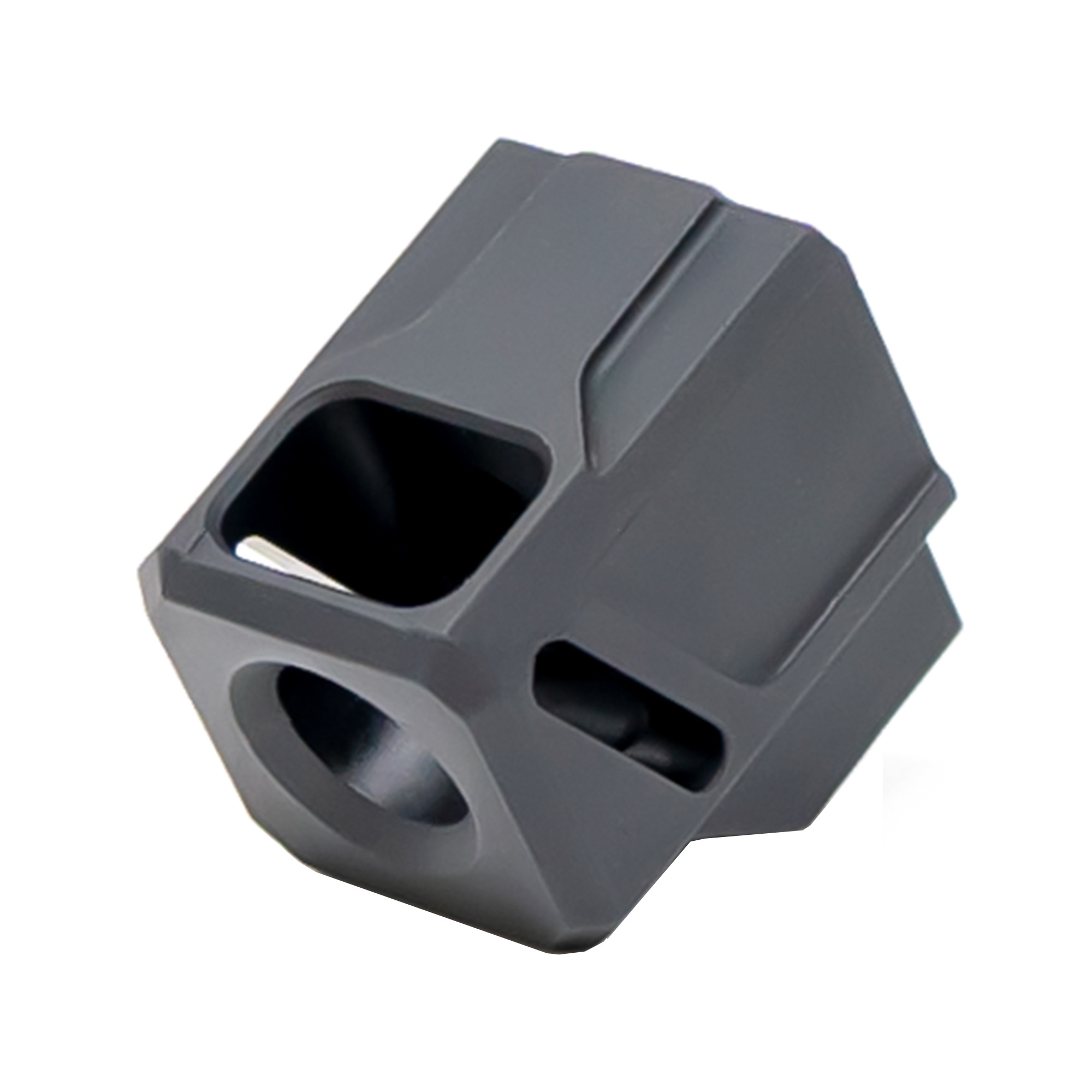 Faxon Glock 43 EXOS-523 9mm Compensator – Black