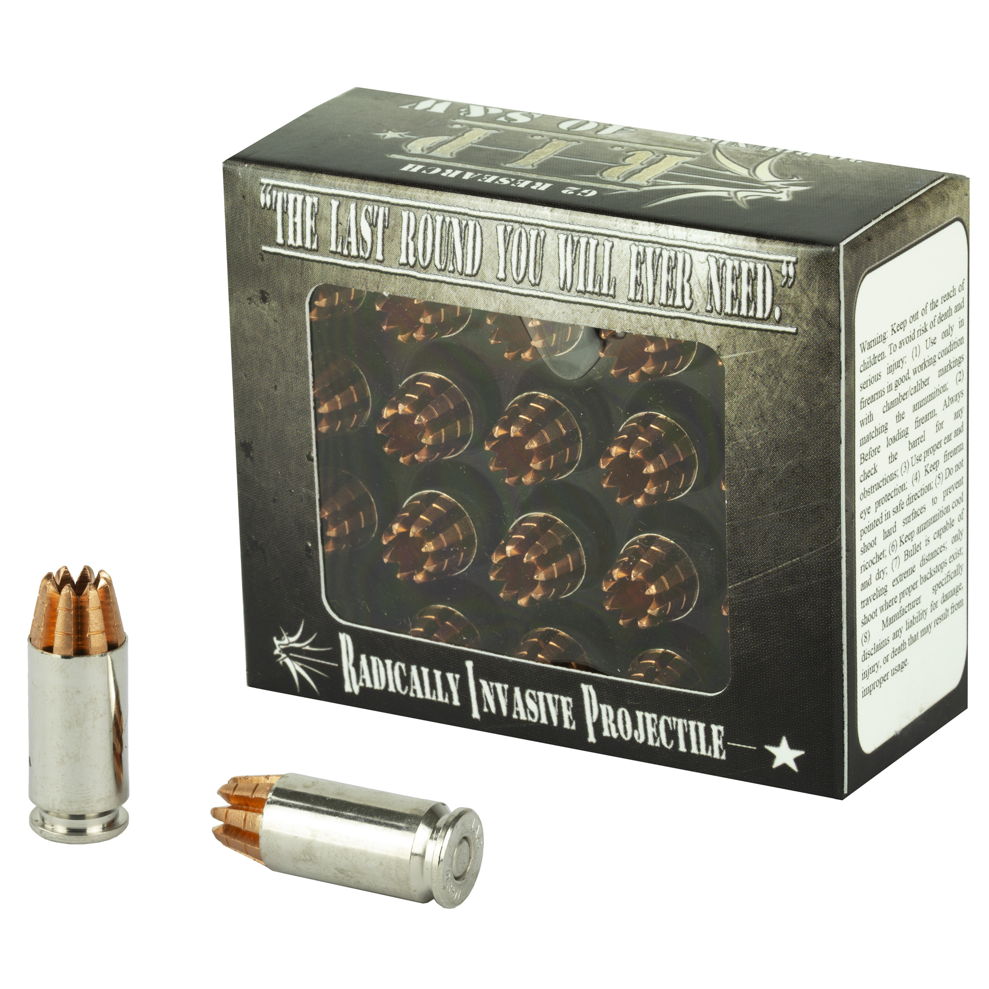 G2 Research RIP 40 S&W California Certified Nonlead Ammunition 115gr Copper – 20rd