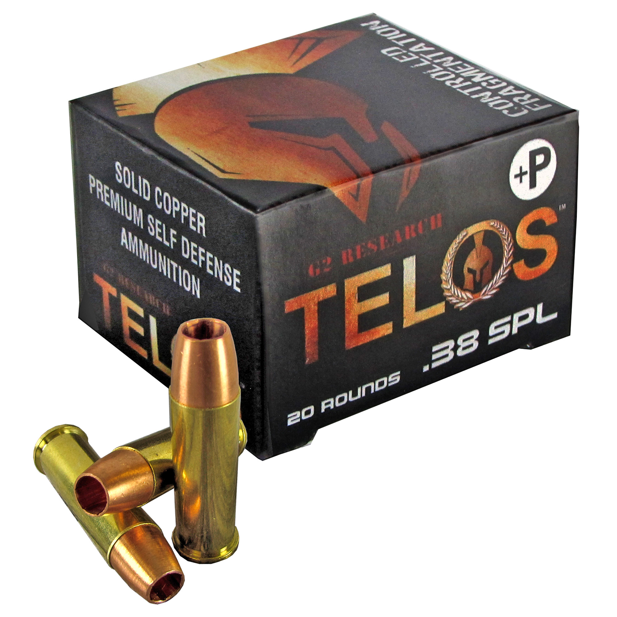 G2 Research Telos 38 Special California Certified Nonlead Ammunition 105gr Copper – 20rd