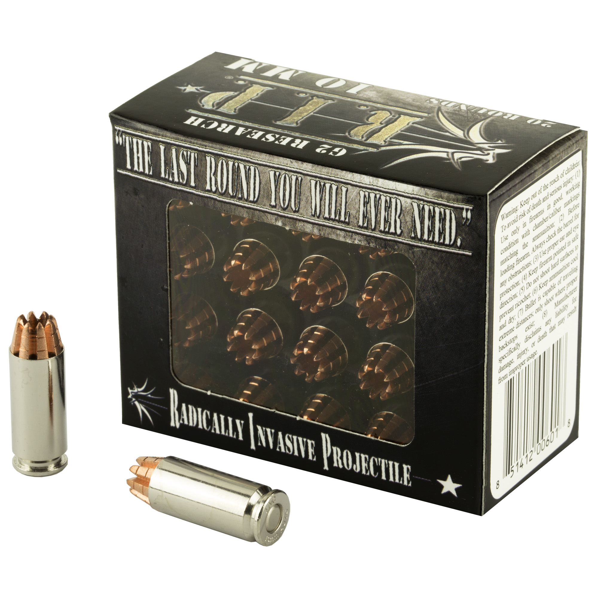 G2 Research RIP 10mm California Certified Nonlead Ammunition 115gr Copper – 20rd