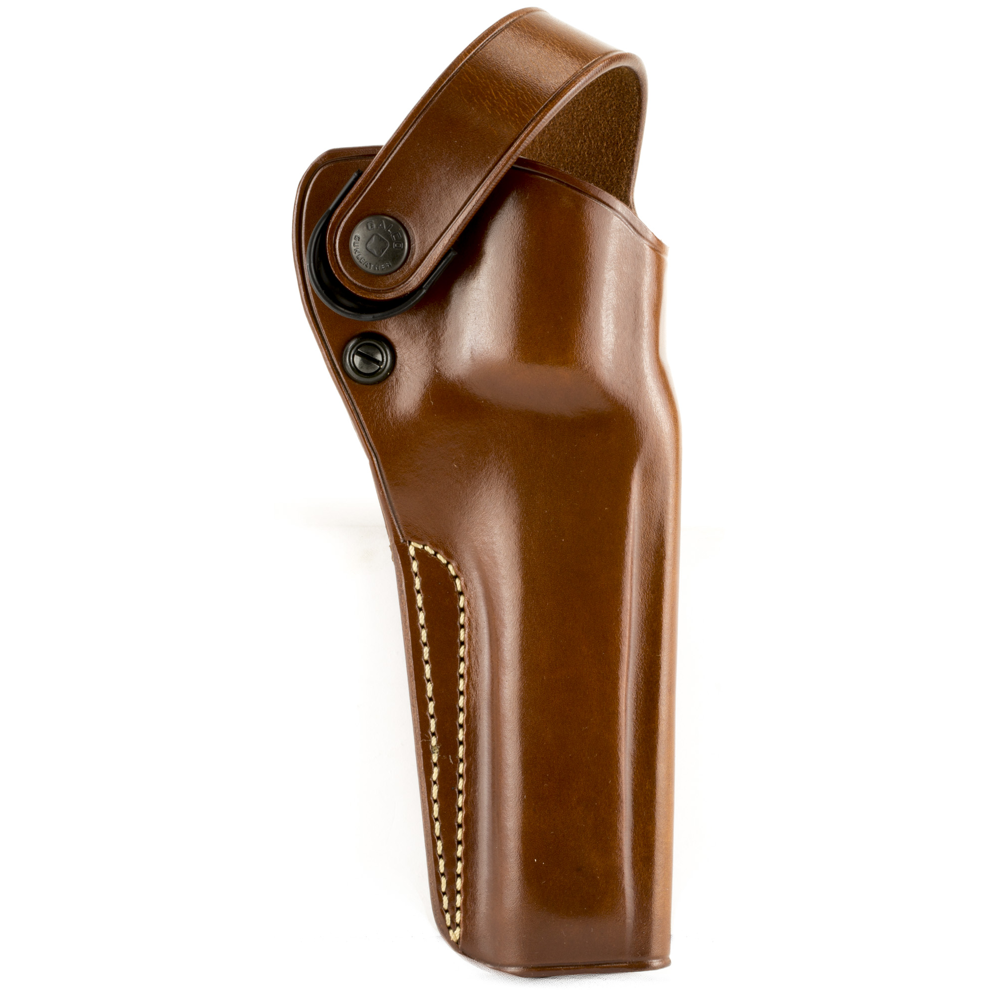 Galco S&W L Frame DAO 6″ Right Hand Premium Steerhide Belt Holster – Tan