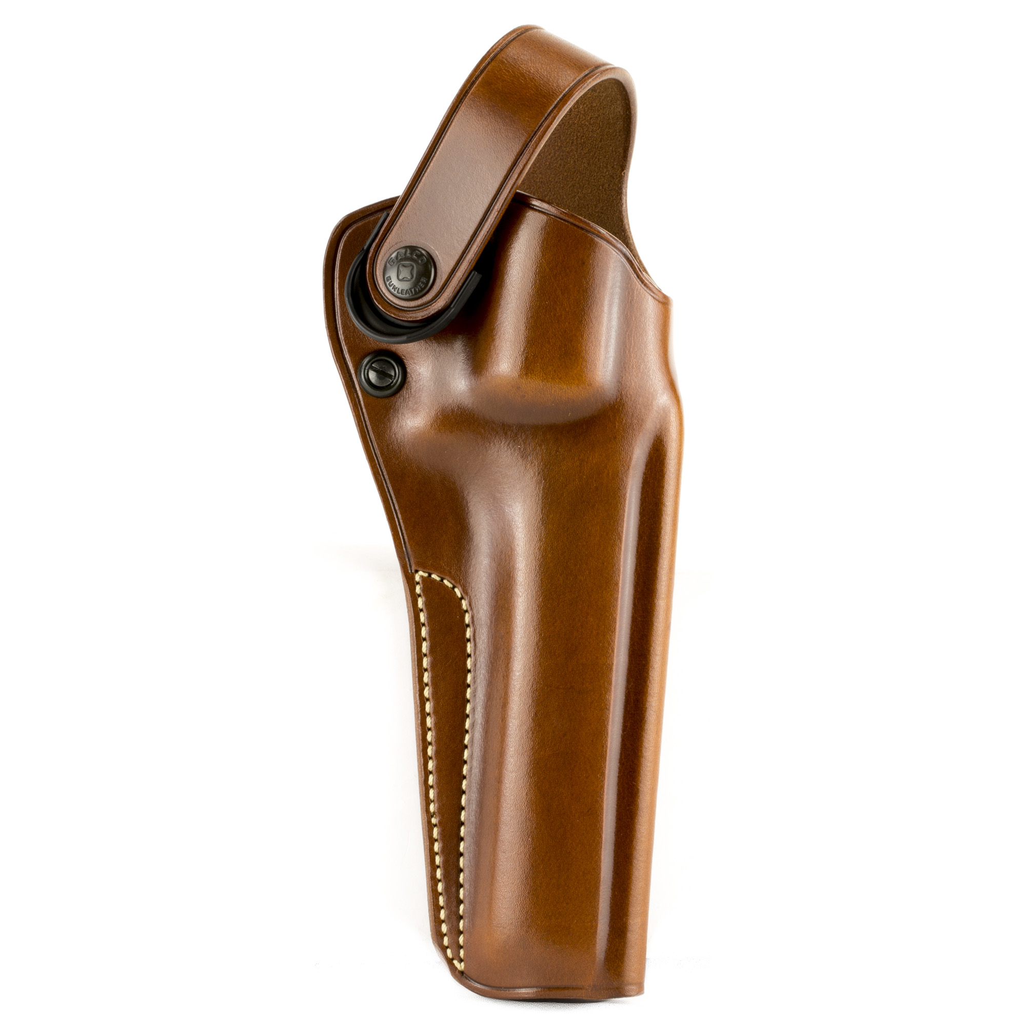 Galco S&W N Frame DAO 6″ Right Hand Premium Steerhide Belt Holster – Tan