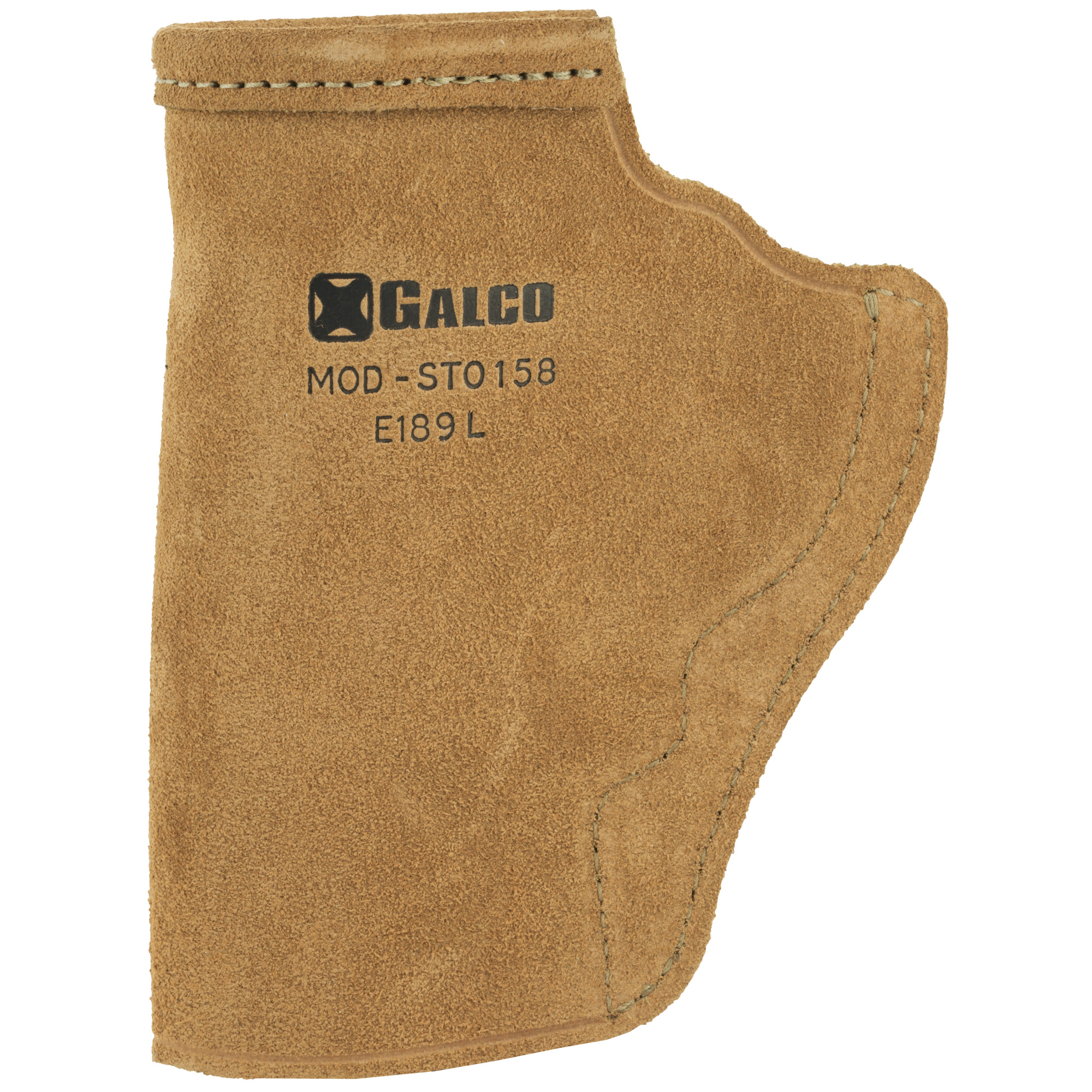 Galco S&W J Frame Inside Pant Stow-N-Go Right Hand Premium Steerhide Holster – Natural