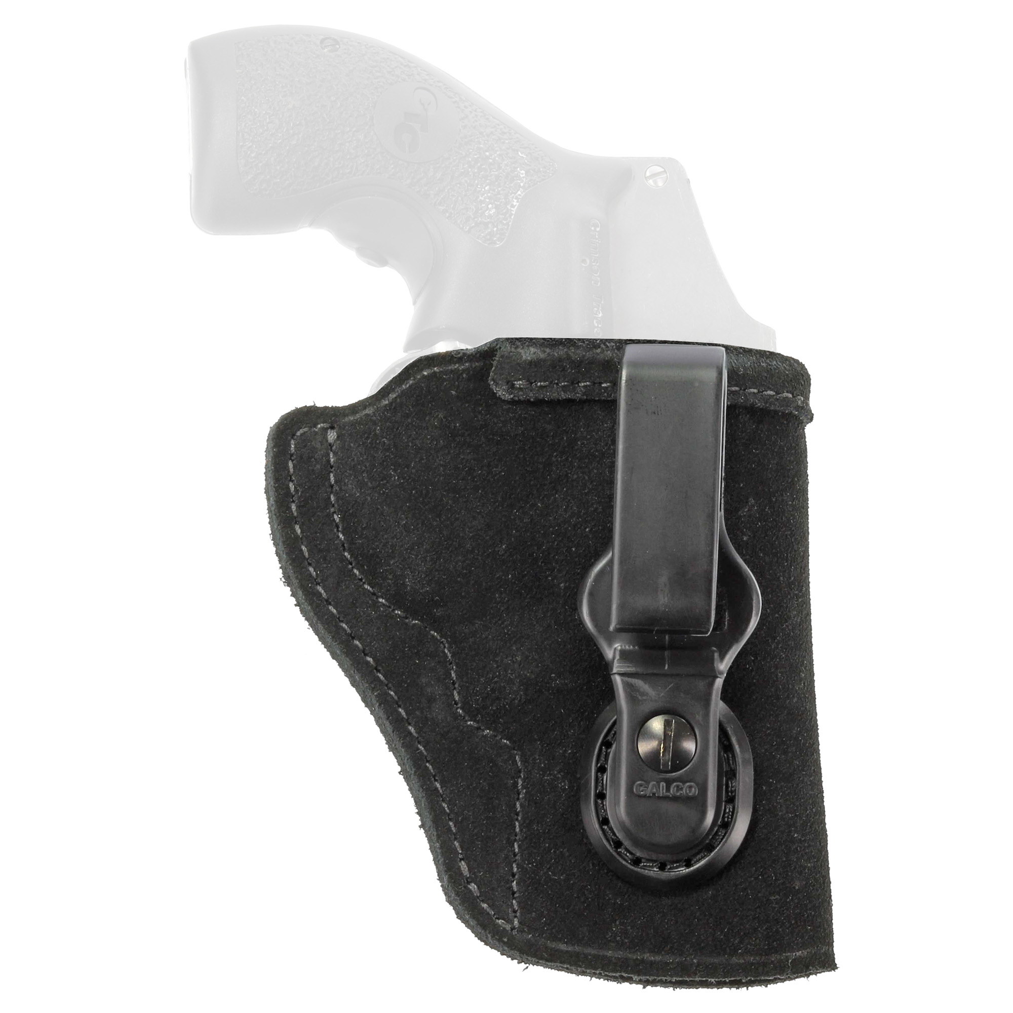 Galco Glock 43 Tuck-N-Go Ambidextrous Center Cut Steerhide Inside Waistband Holster – Black