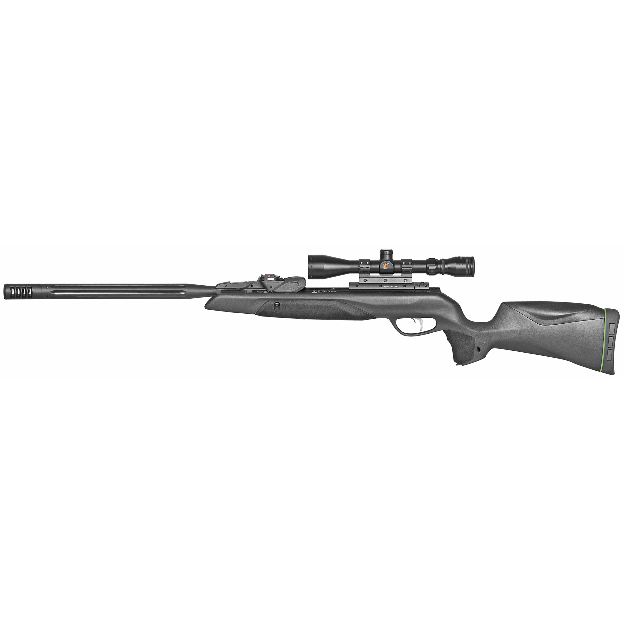 Gamo Swarm Maxxim Gen2 .22 Pellet 20″ Air Rifle 10rd 975FPS – Black