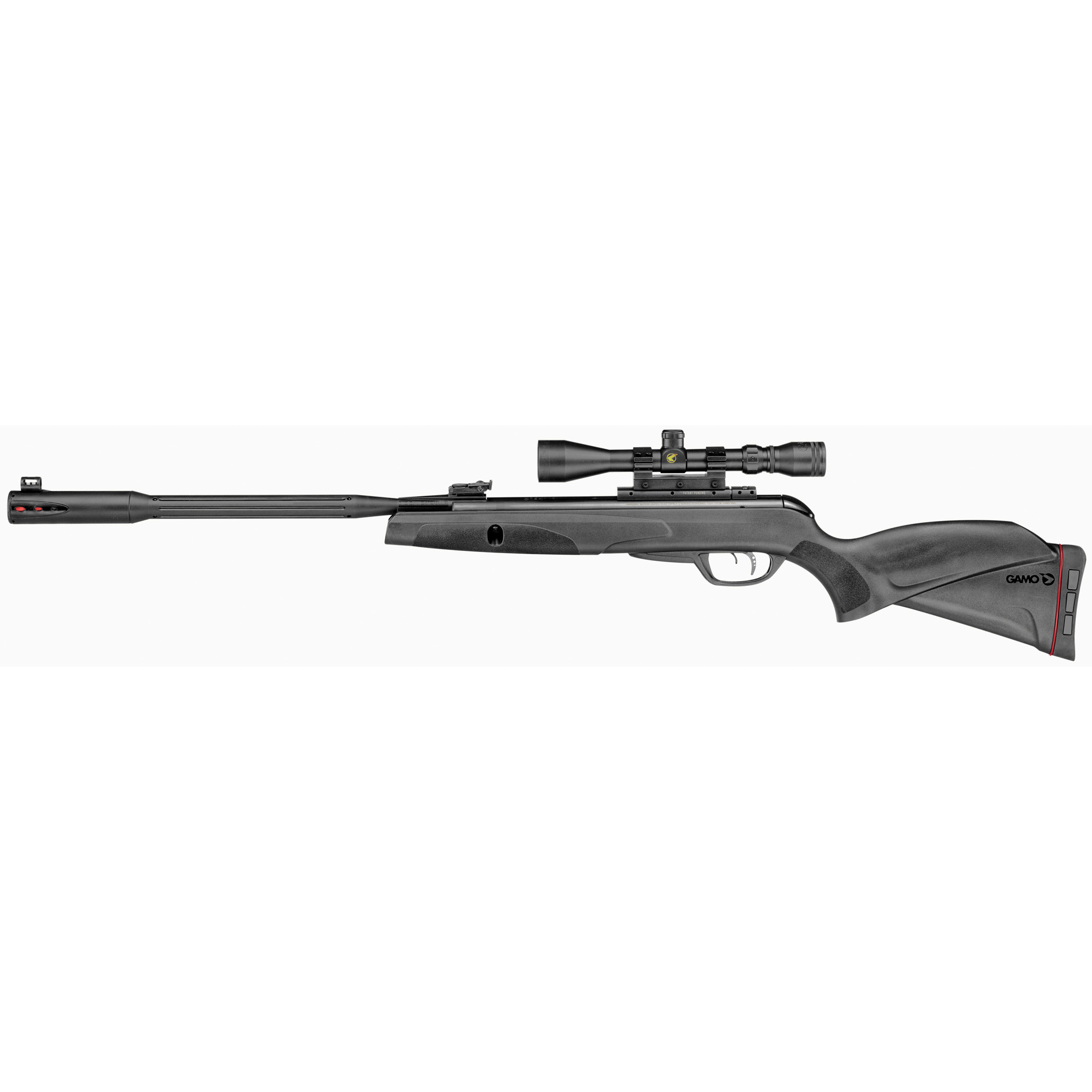 Gamo Whisper Fusion Mach 1 .177 Pellet 20″ Air Rifle 10rd 1420FPS – Black