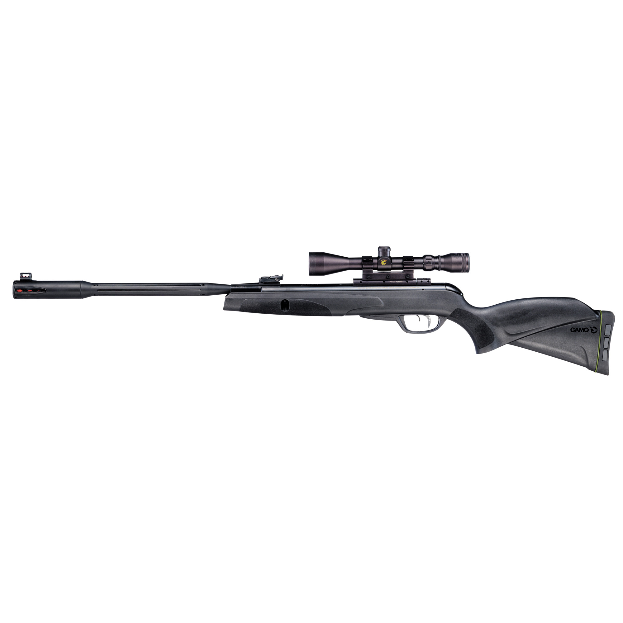 Gamo Whisper Mach 1 .22 Pellet Air Rifle Single Shot 1020FPS – Black