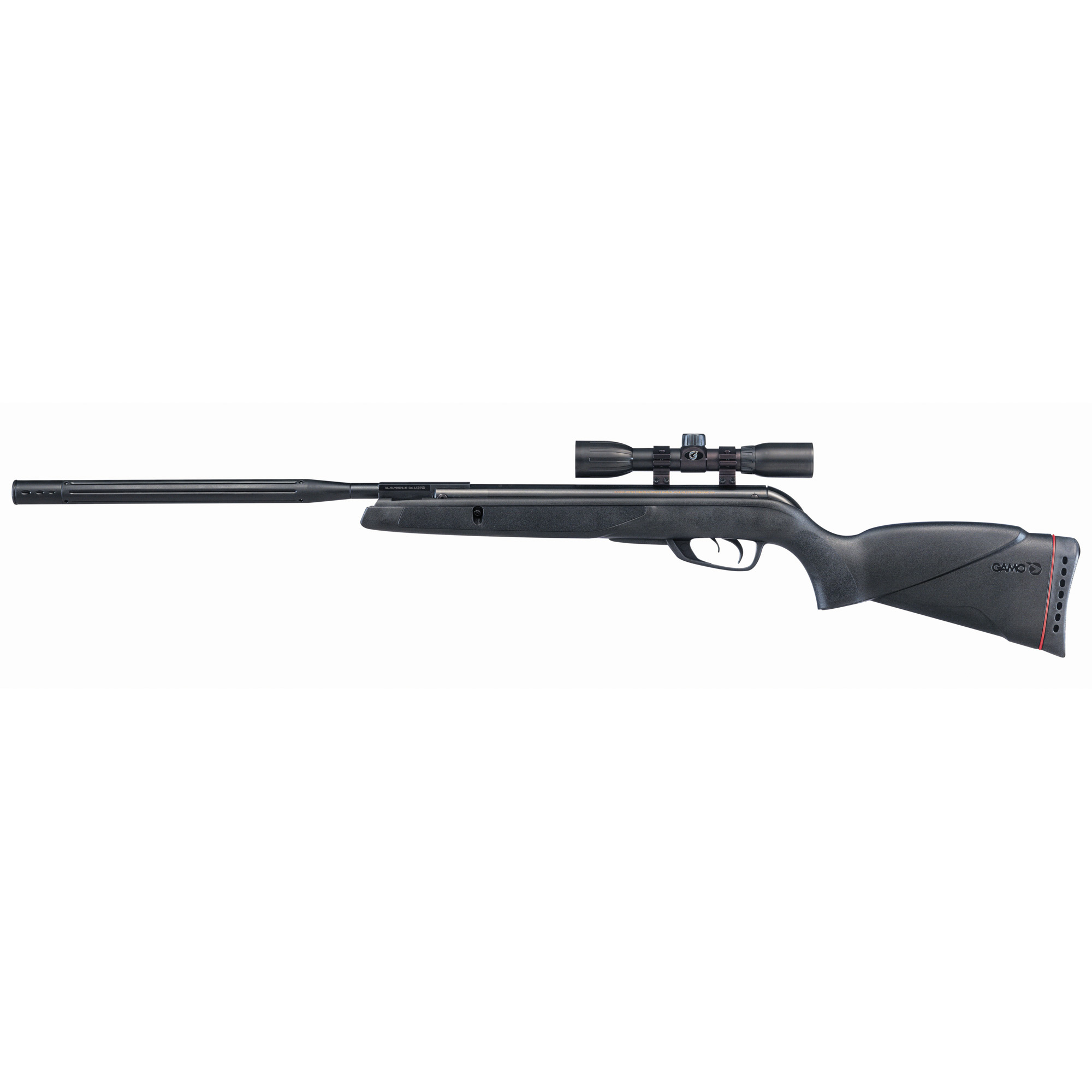 Gamo Wildcat Whisper .177 Pellet Air Rifle Single Shot 1300FPS – Black