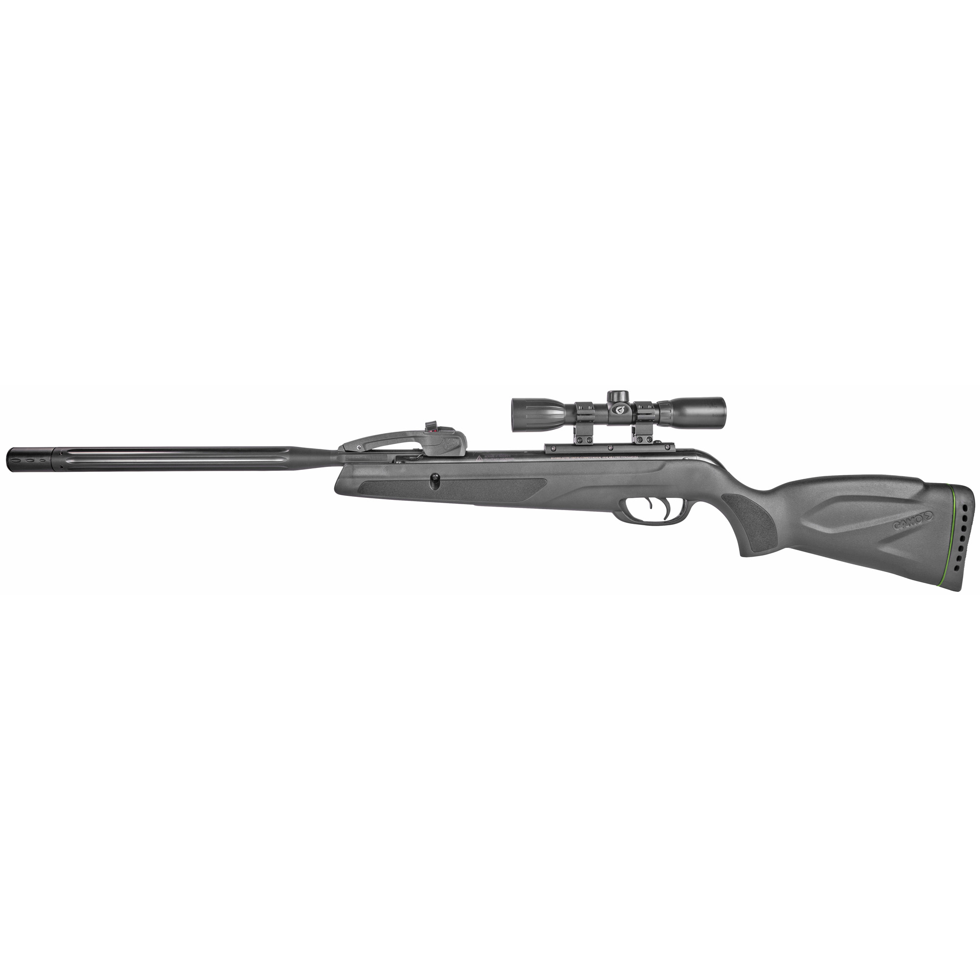 Gamo Swarm Whisper .22 Pellet 19″ Air Rifle 10rd 975FPS – Black