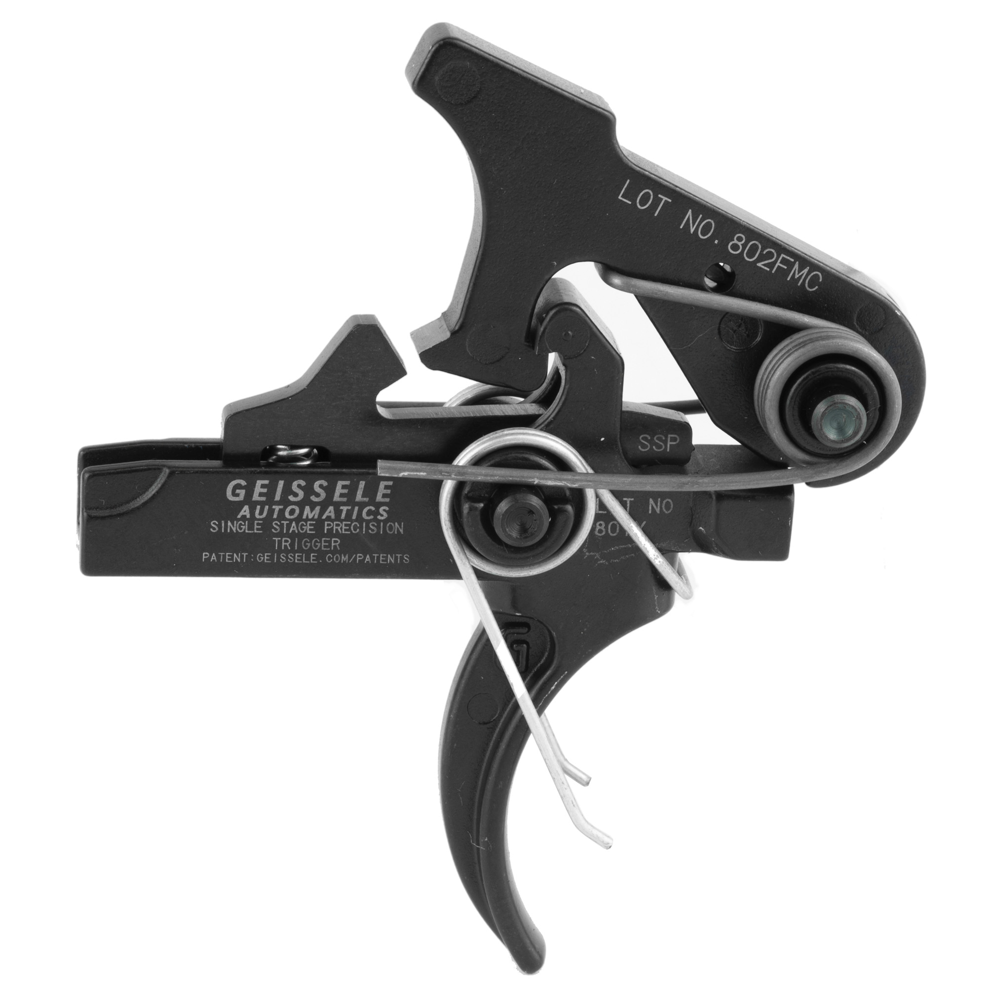 Geissele Single-Stage Precision (SSP) M4 Curved Bow AR-15/AR-10 Trigger