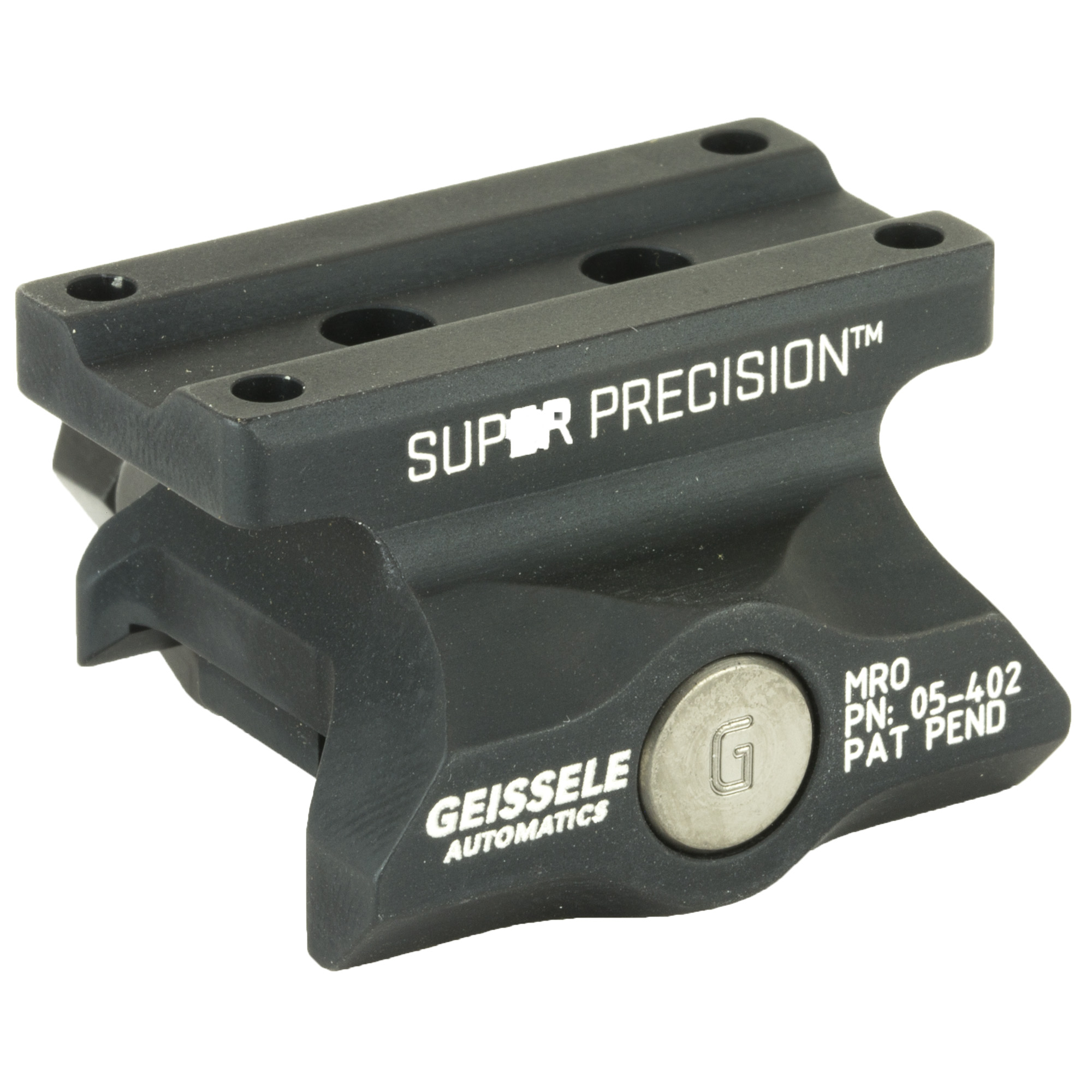 Geissele Super Precision Trijicon MRO Mount – Absolute Co-Witness – Black