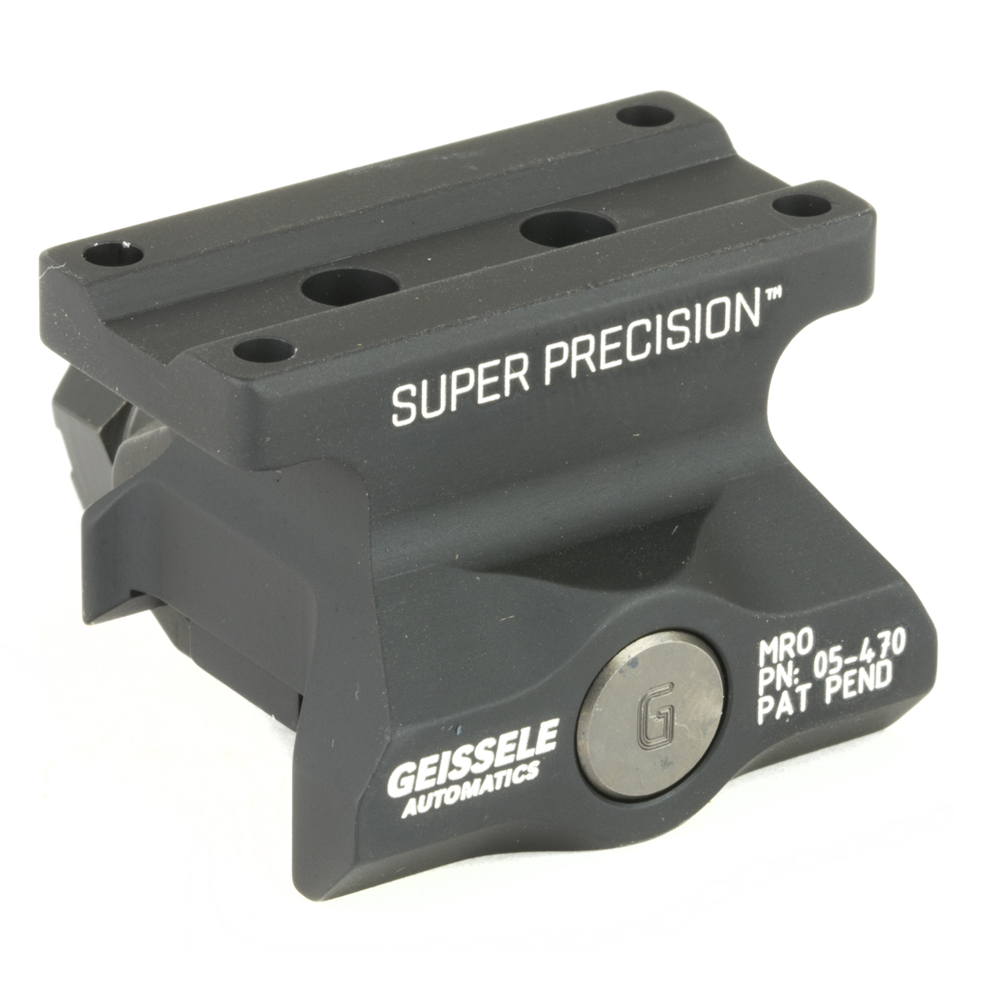 Geissele Super Precision Trijicon MRO Mount – Lower 1/3 Co-Witness – Black