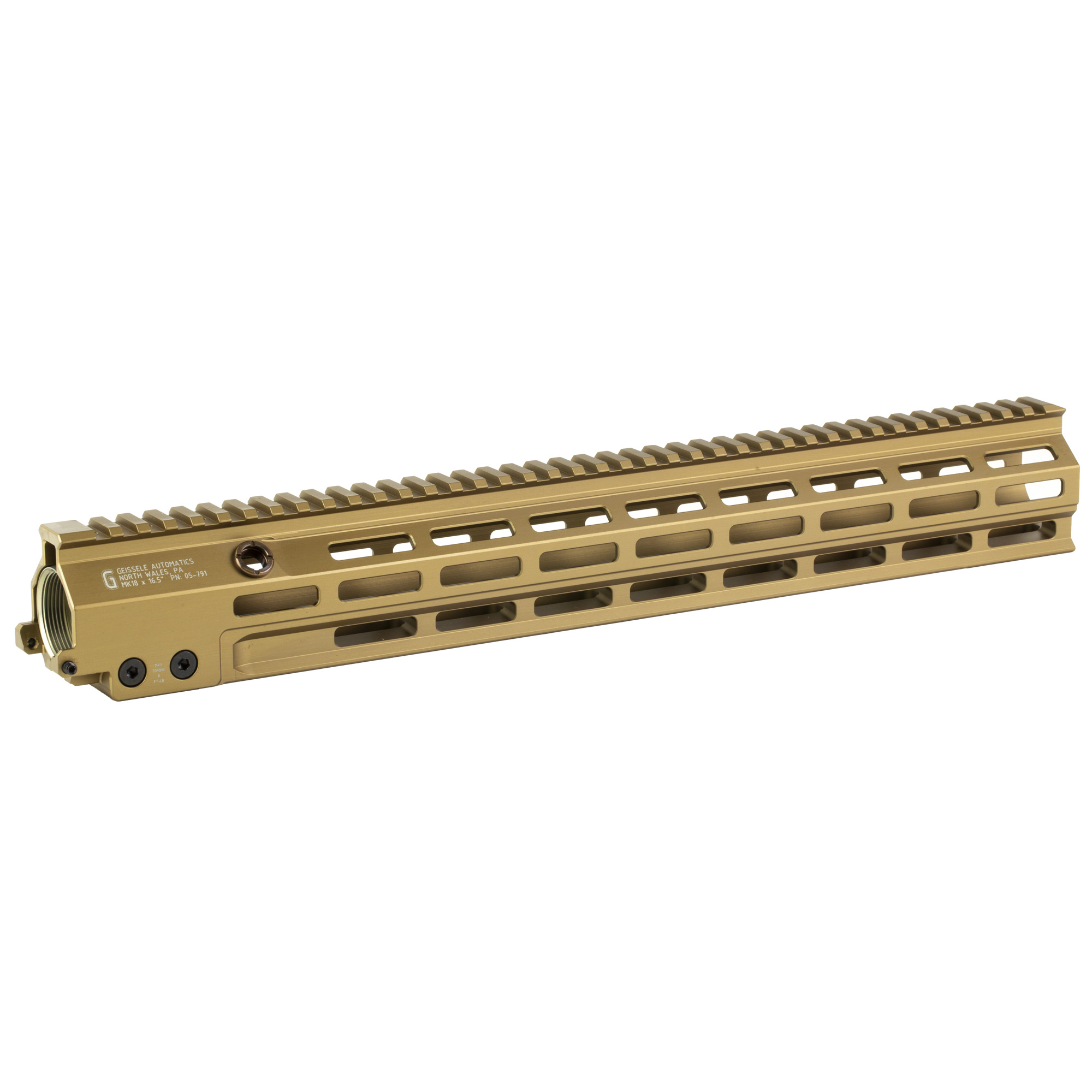 Geissele Super Modular MK18 Rail 16″ – Desert Dirt Color