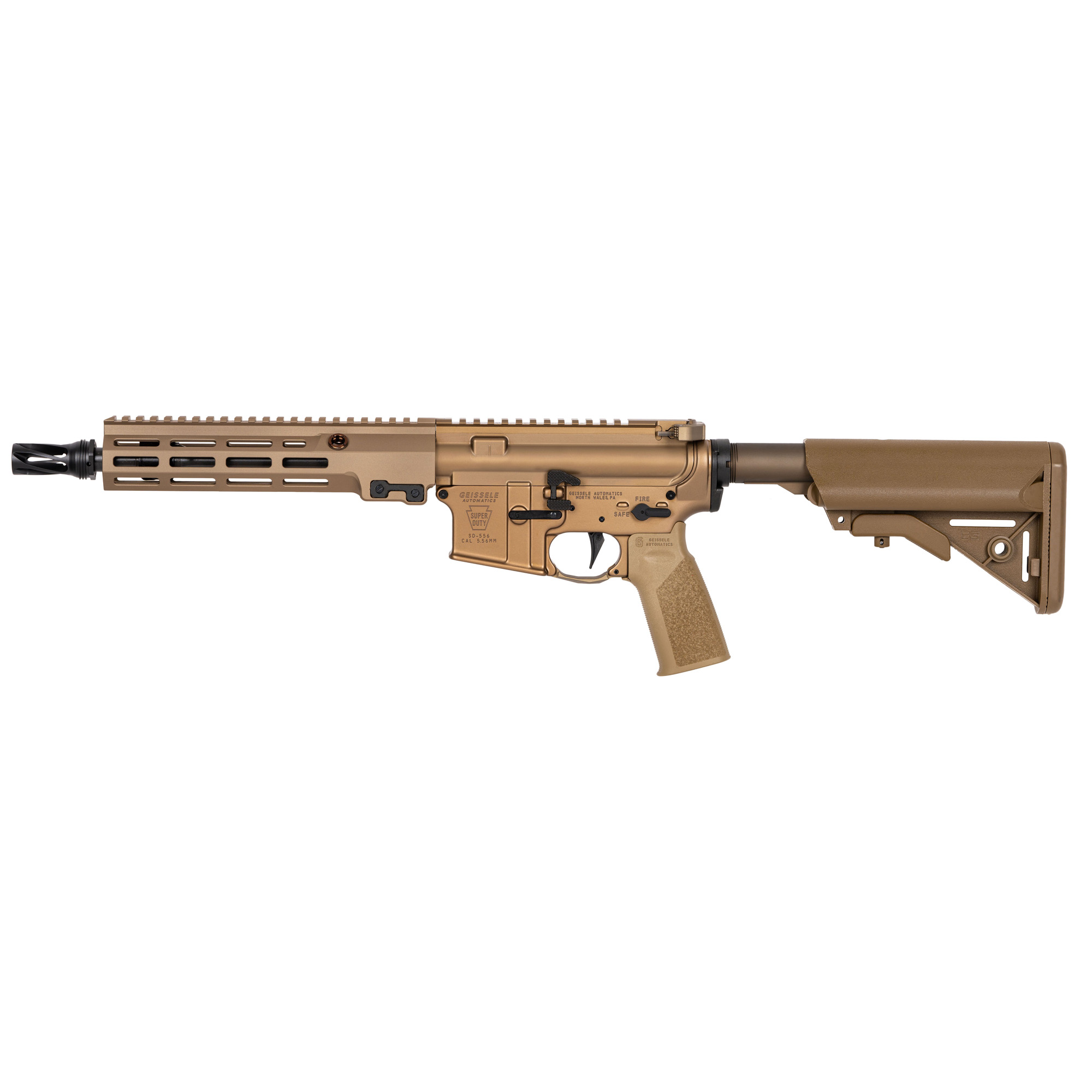 Geissele Super Duty Mod1 10.3″ 223 Remington 556NATO – Desert Dirt Color