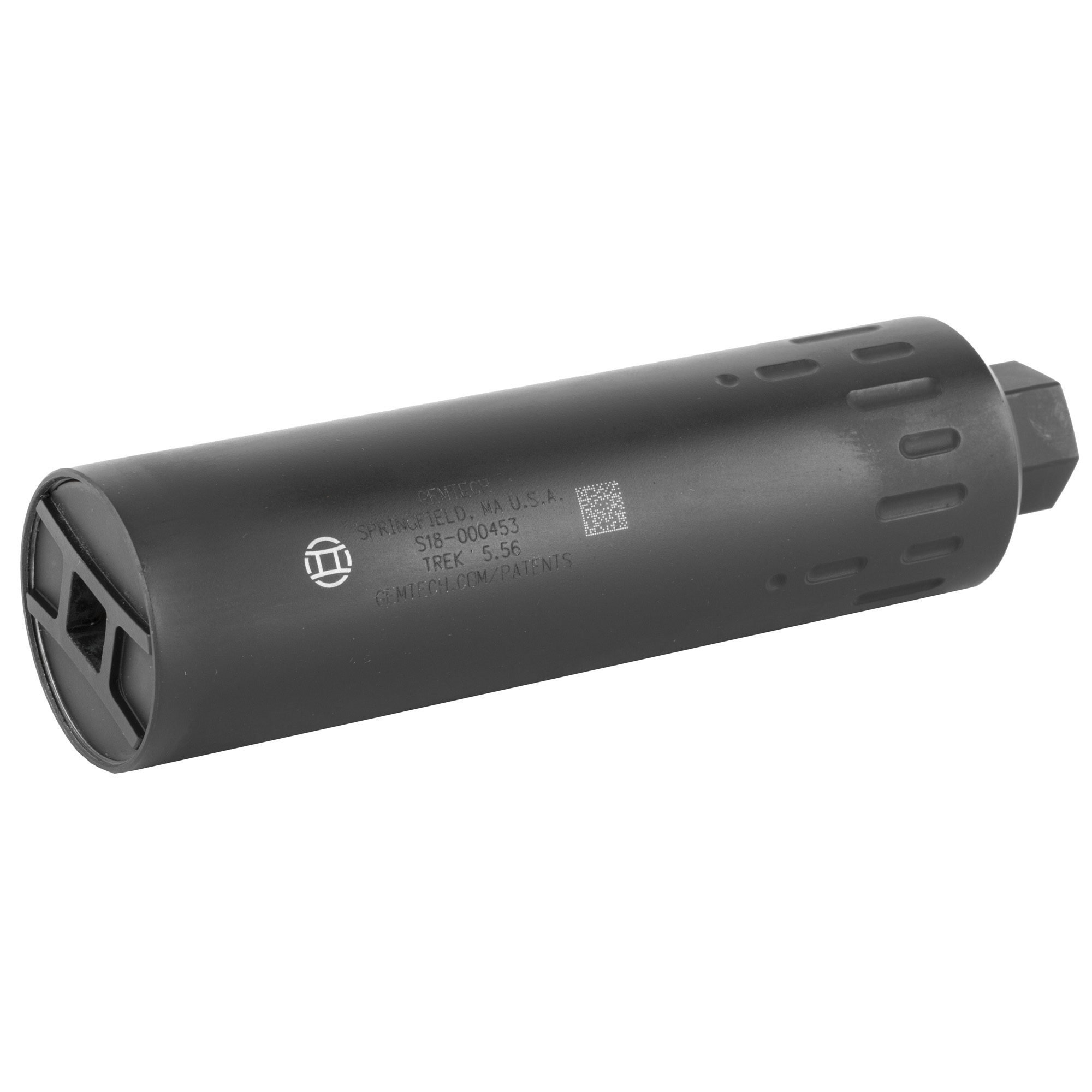 Gemtech TREK Suppressor 5.7″ 5.56 NATO 17-4PH Stainless Steel – Black