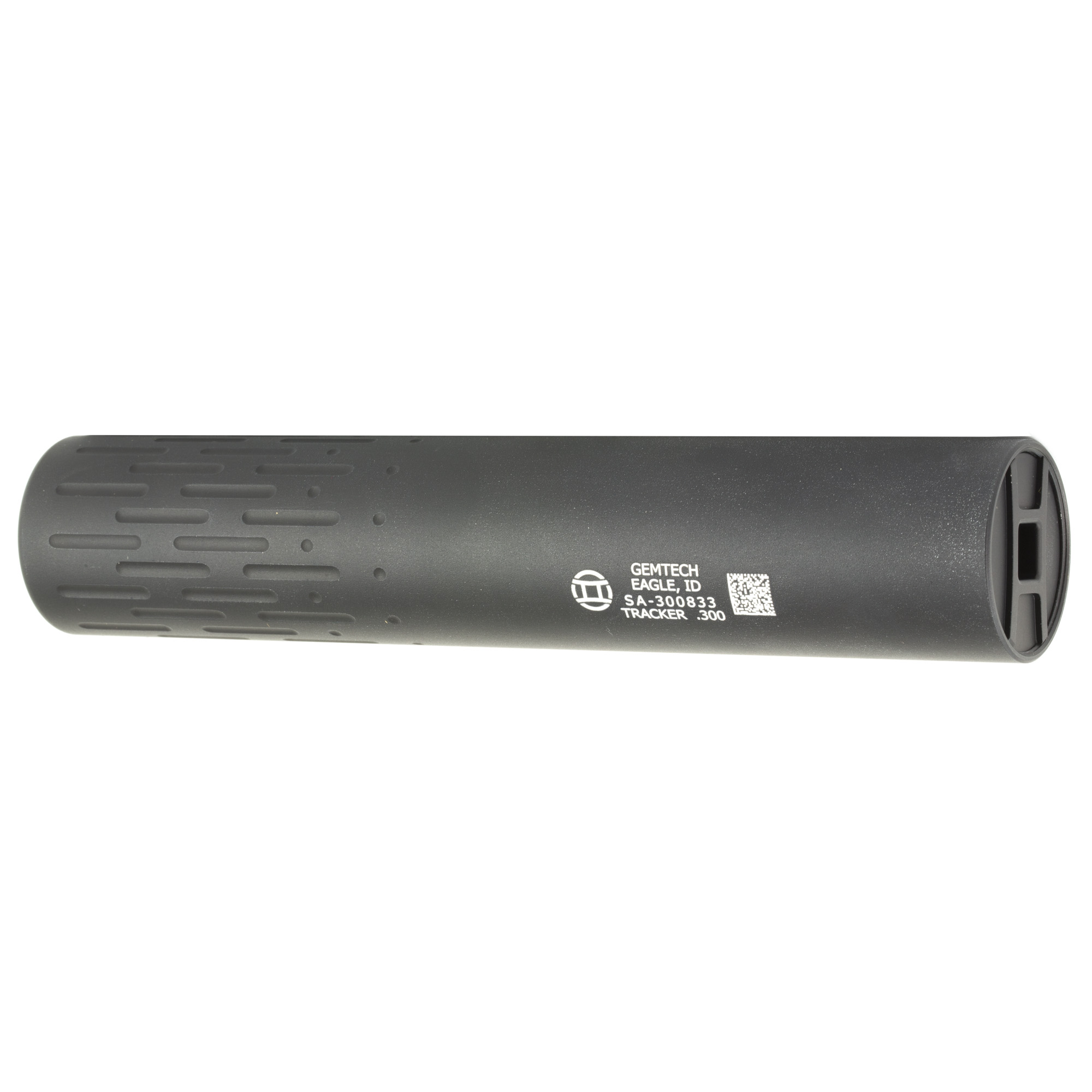 Gemtech TRACKER Suppressor 8″ 30 Caliber 7075 Aluminum – Black