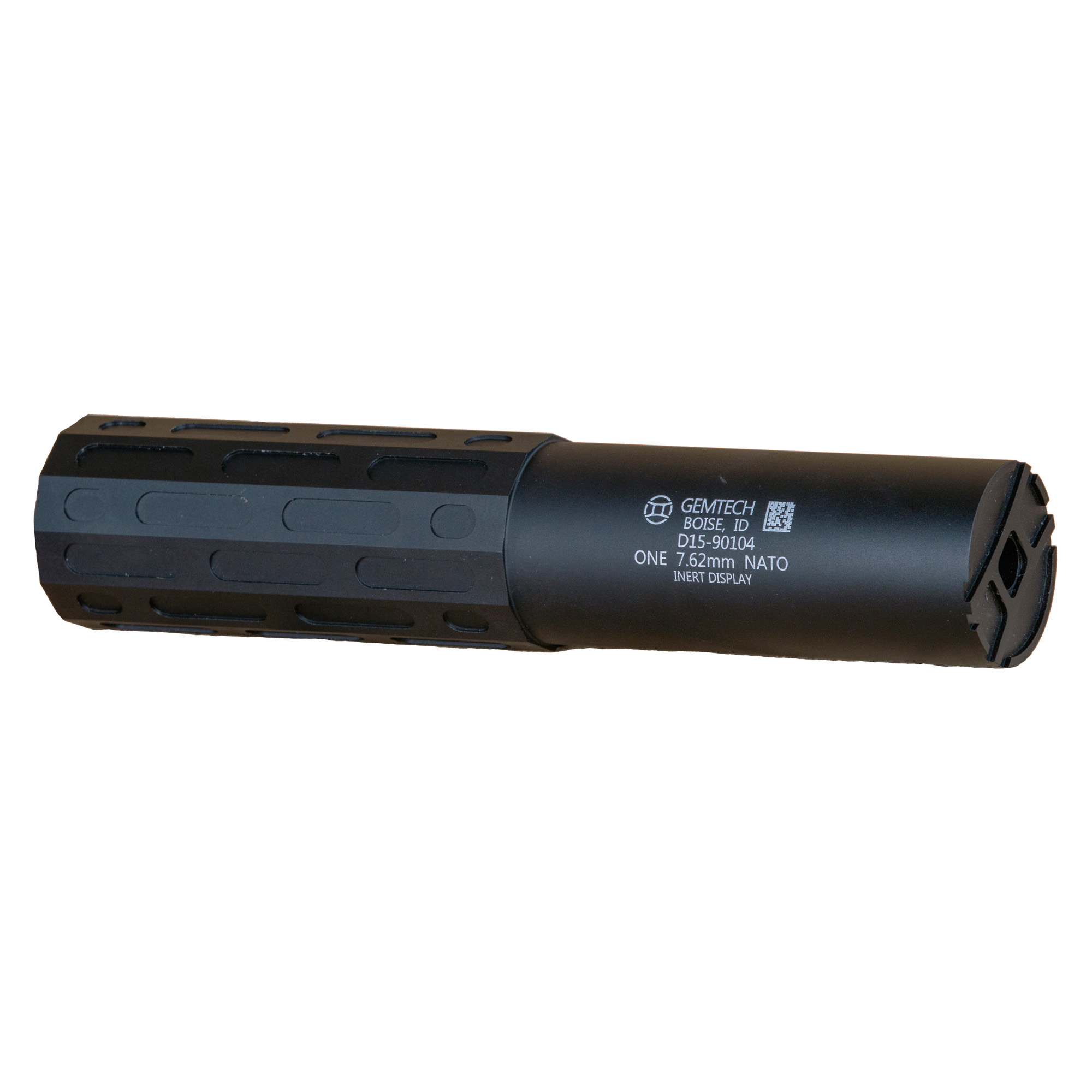 Gemtech ONE Suppressor 7.5″ 7.62mm Titanium – Black