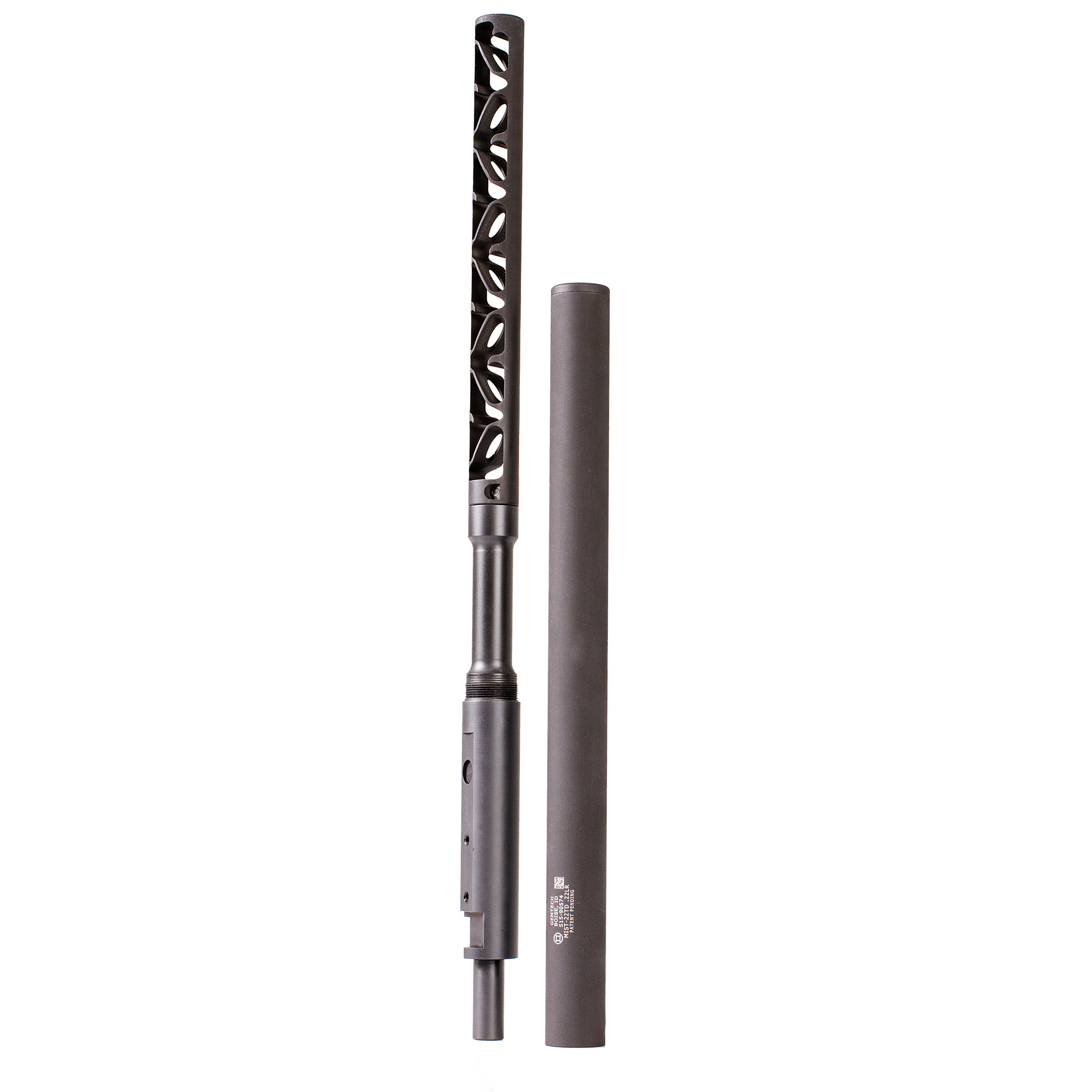 Gemtech MIST-22 Suppressor 16.1″ 22 LR 7075 Aluminum – Black