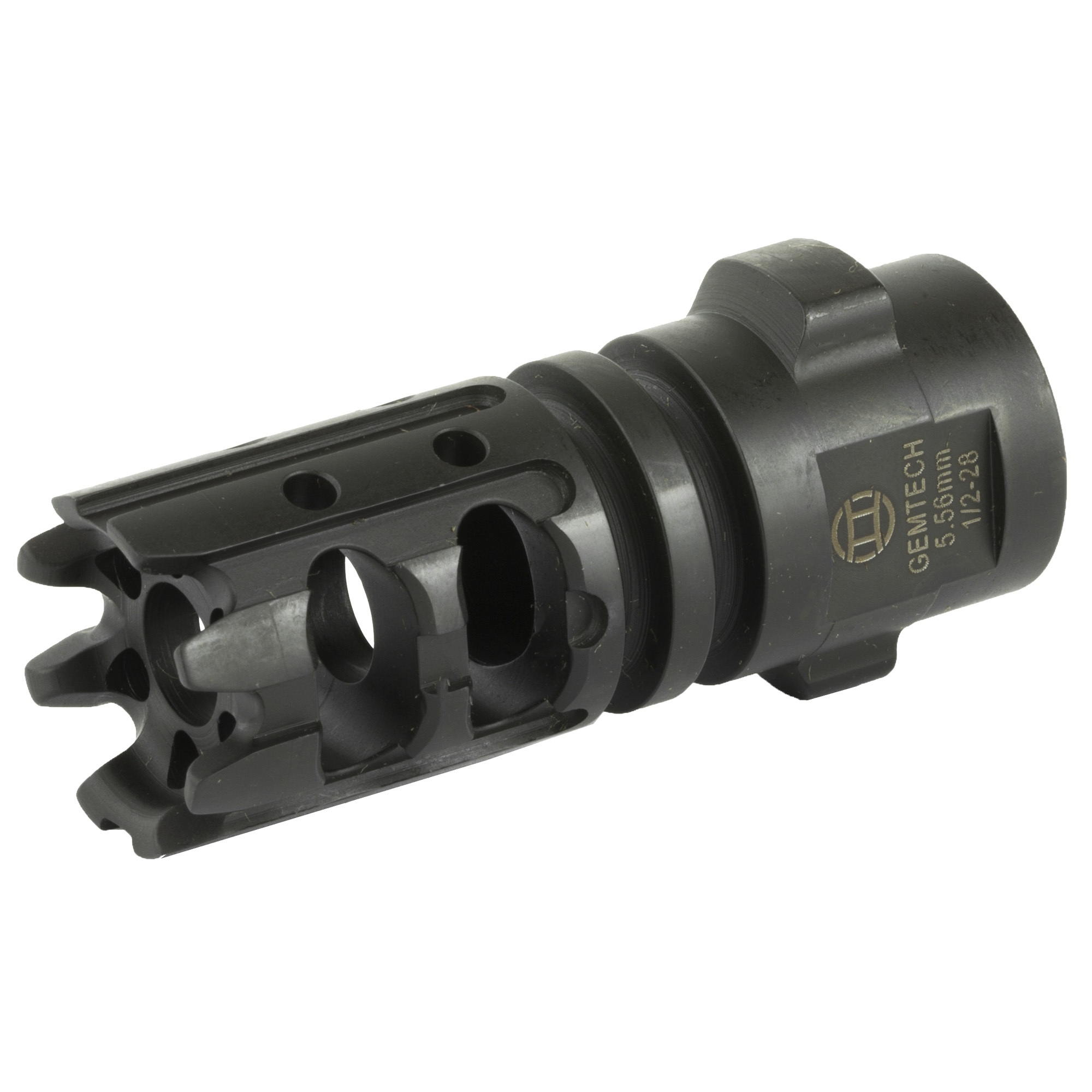 Gemtech QUICKMOUNT 5.56 NATO Muzzle Brake - Black-img-2