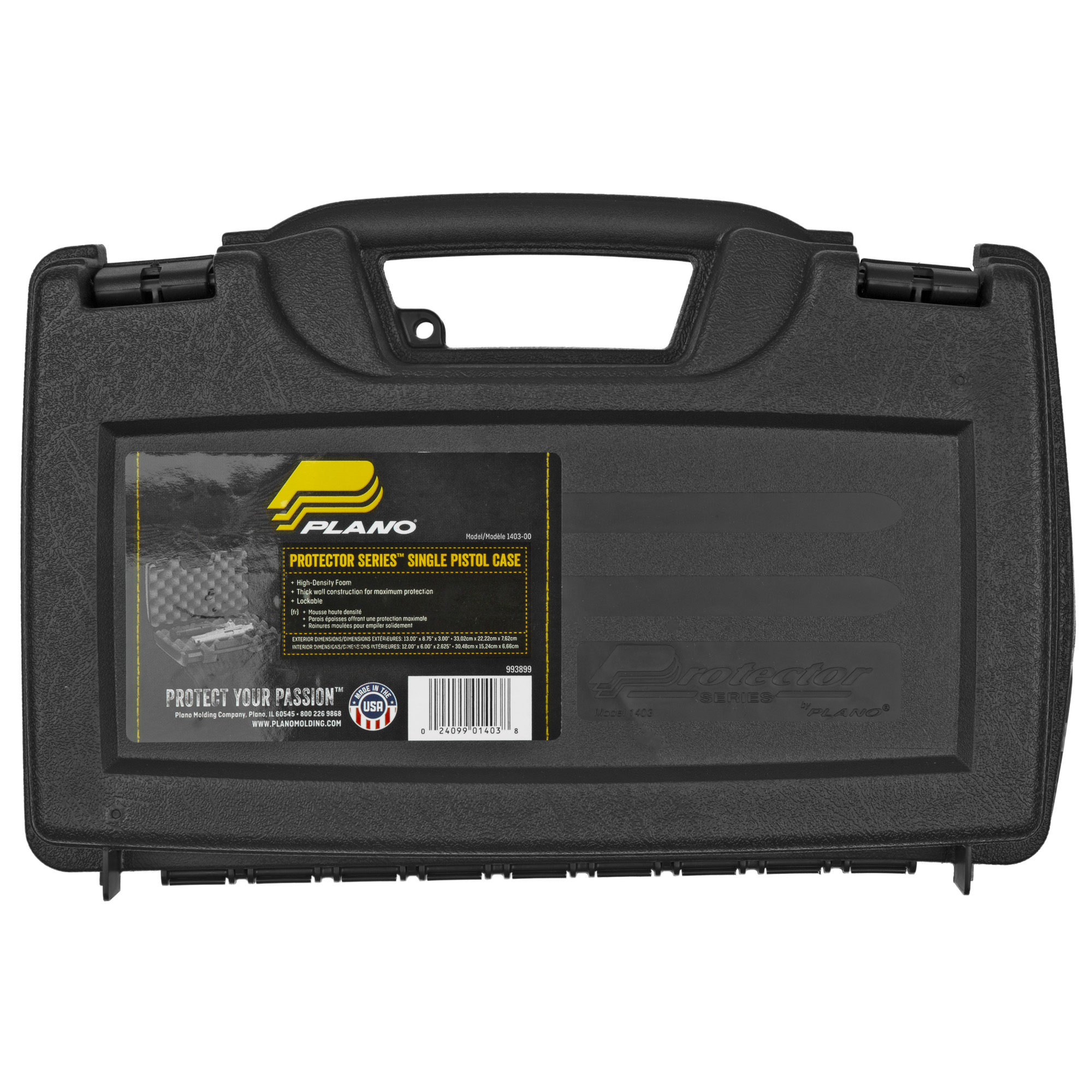 Plano Protector Series Ammo Can Plastic Pistol Case – Black