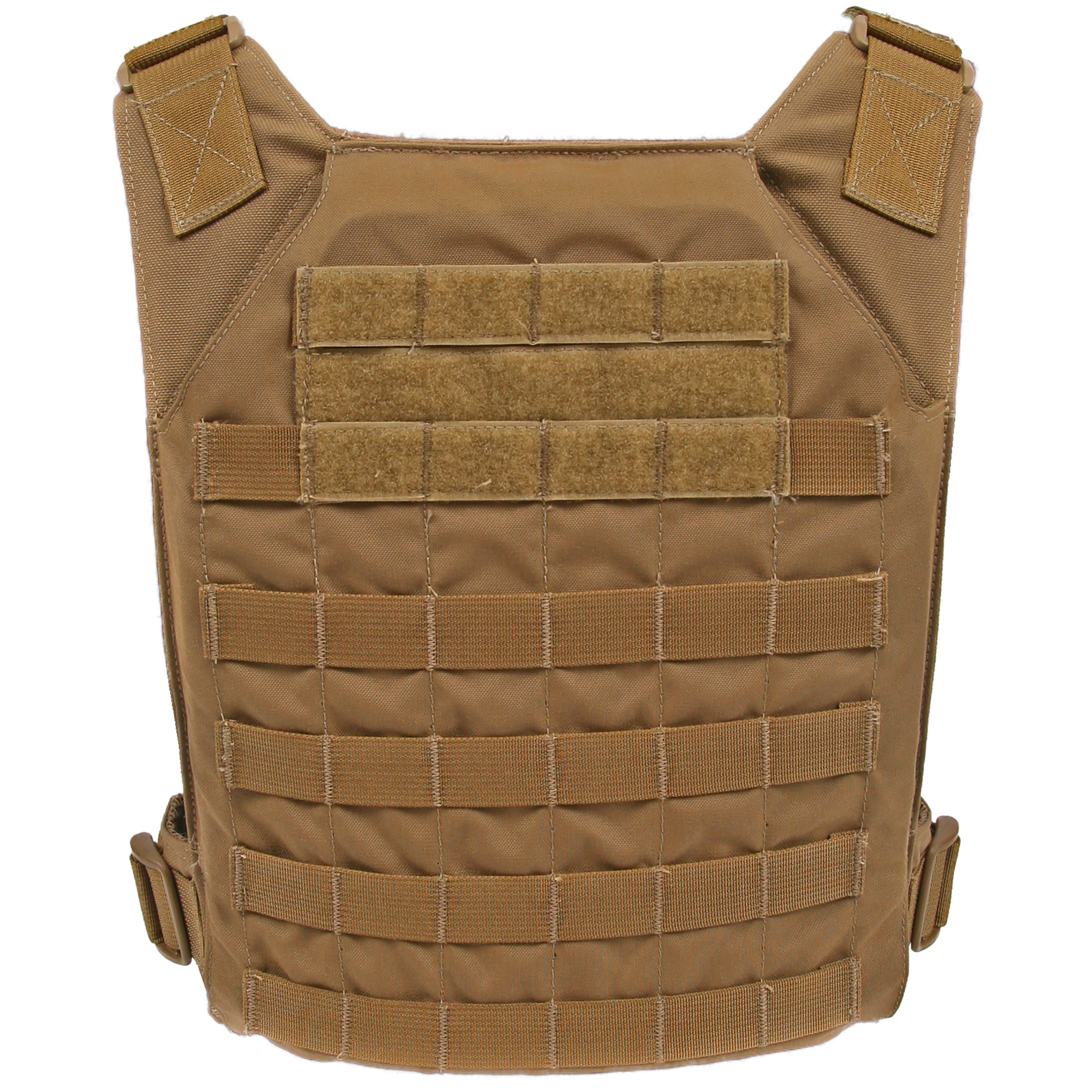 Grey Ghost Gear Minimalist Plate Carrier Nylon Body Armor Carrier – Coyote