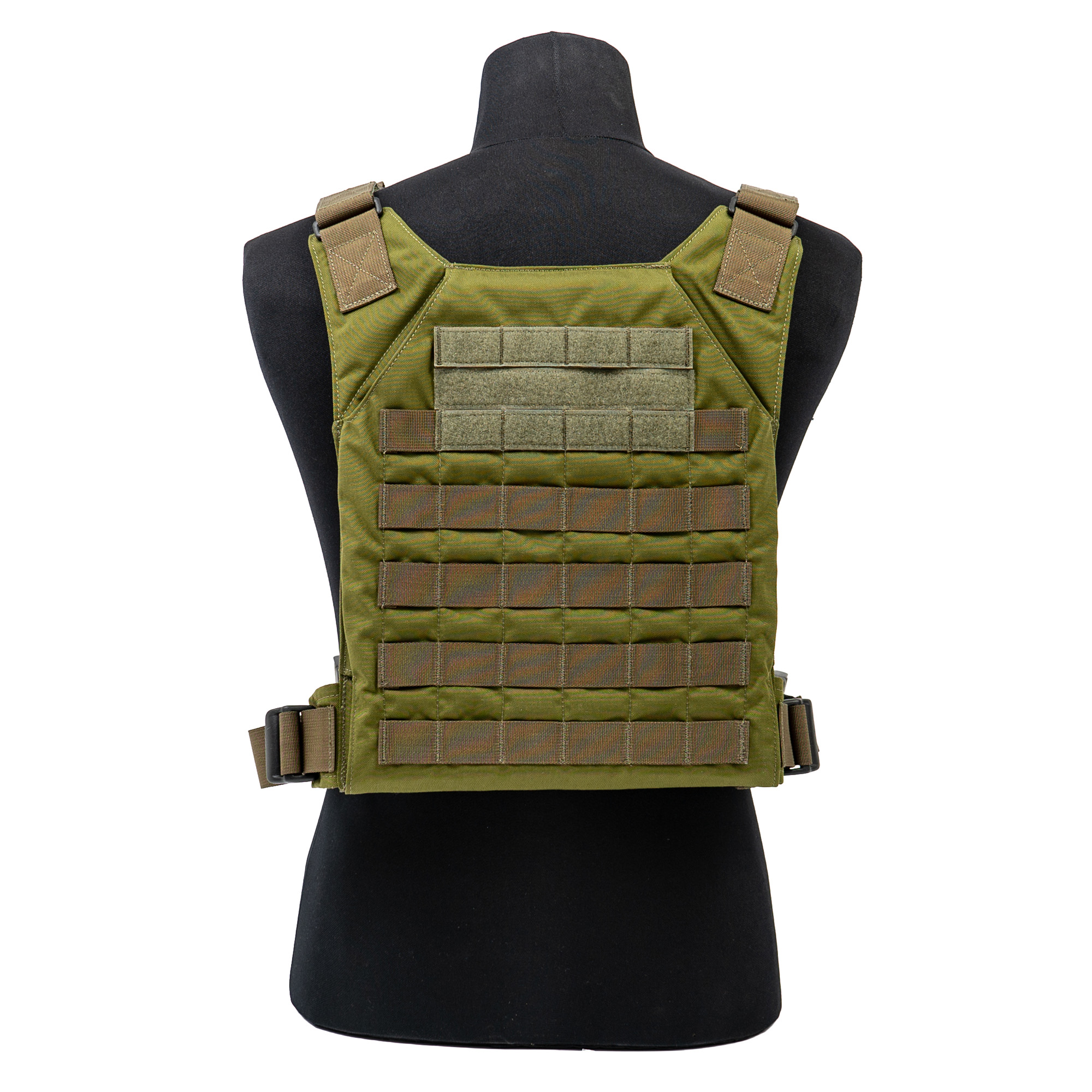 Grey Ghost Gear Minimalist Plate Carrier Nylon Body Armor Carrier – Olive Drab Green