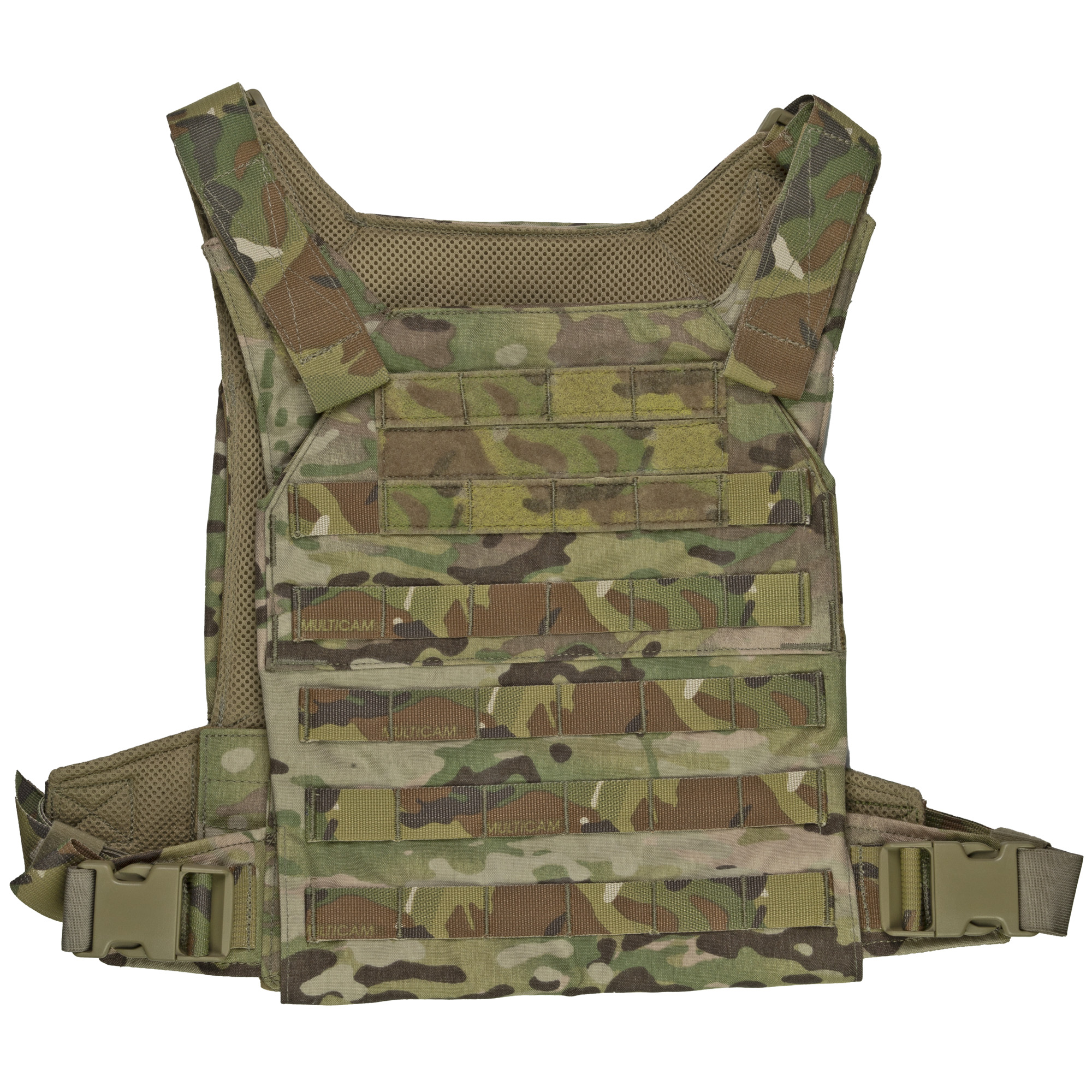 Grey Ghost Gear Minimalist Plate Carrier Nylon Body Armor Carrier – MultiCam