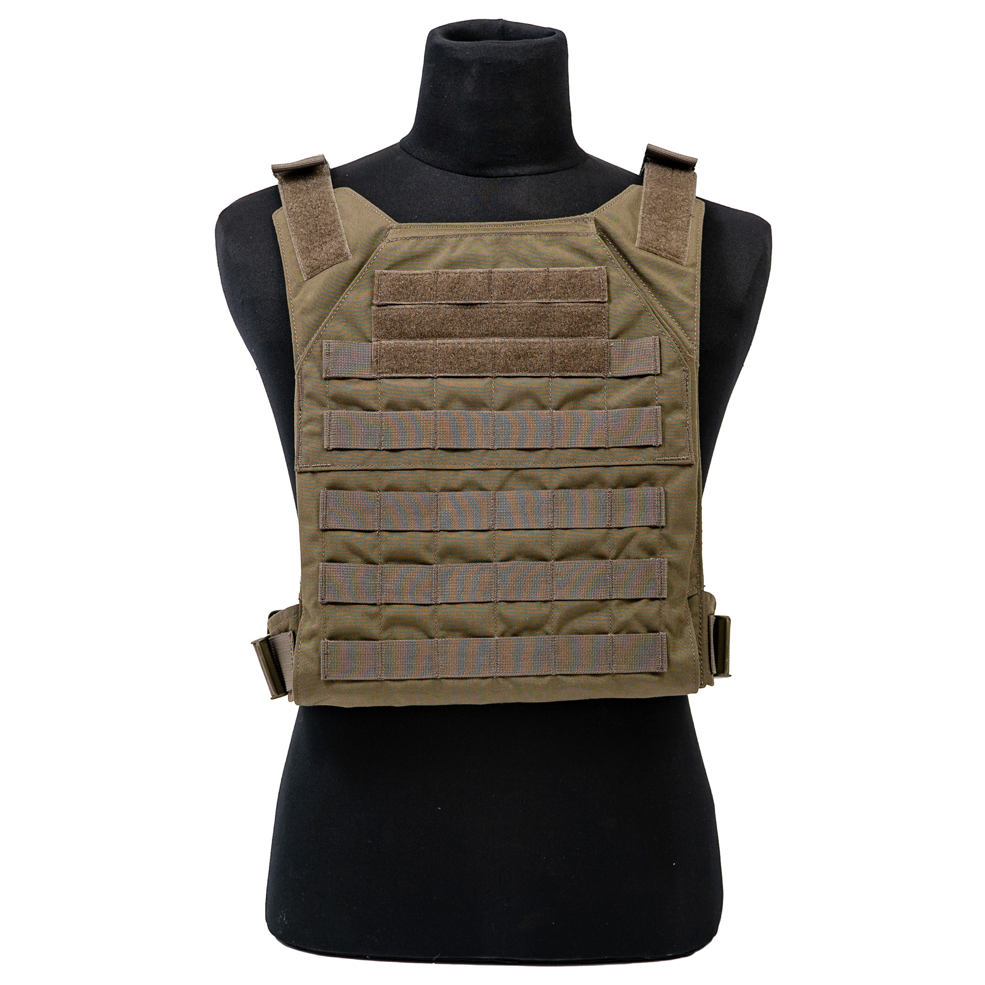 Grey Ghost Gear Minimalist Plate Carrier Nylon Body Armor Carrier – Ranger Green