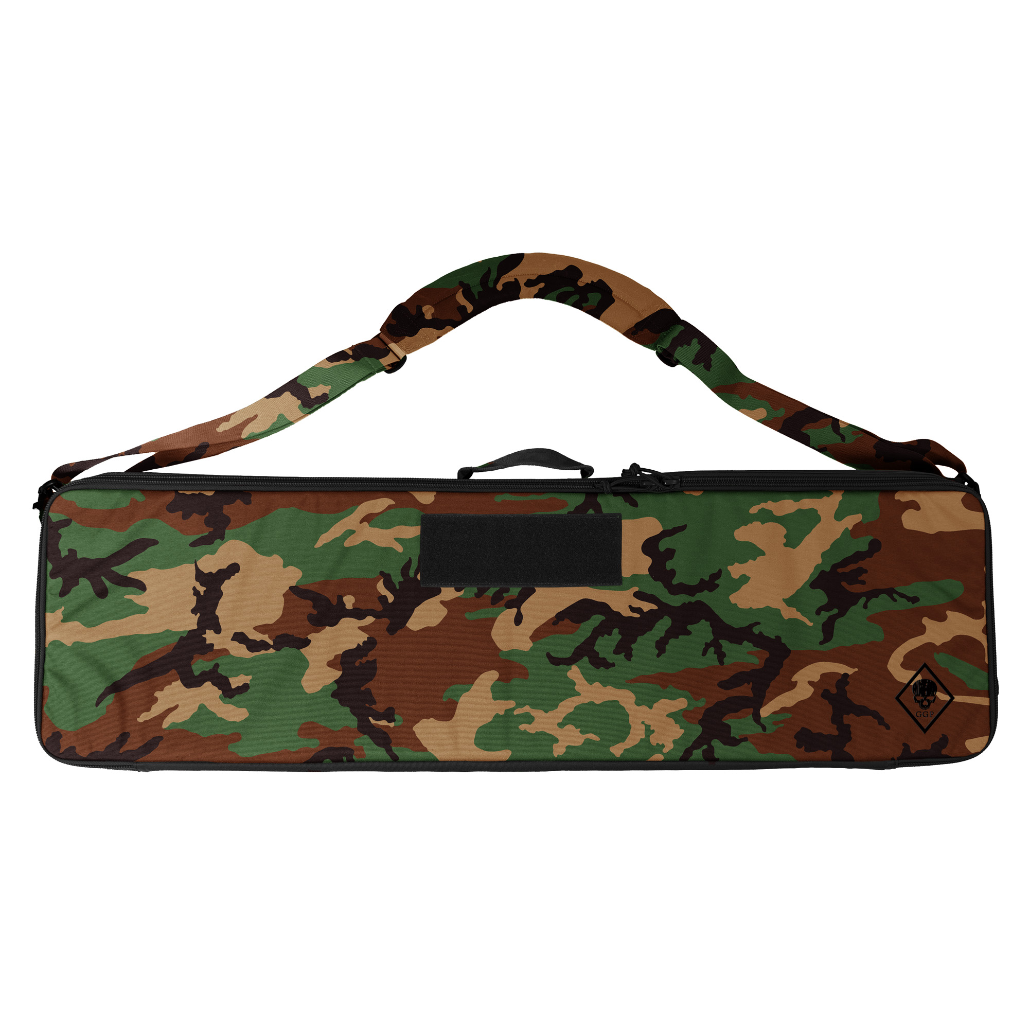 Grey Ghost Gear Rifle Case Nylon Bag – M81 Woodland