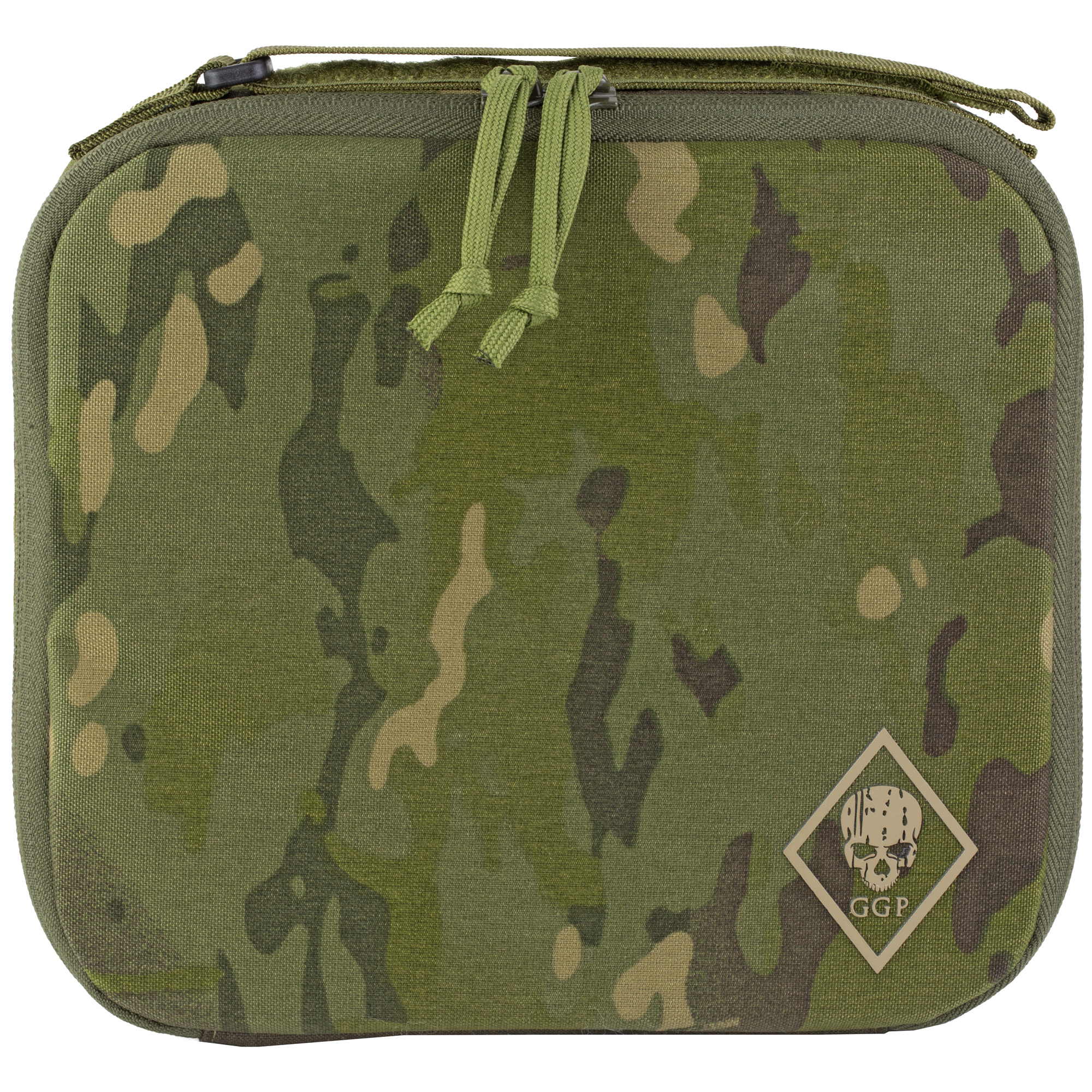 Grey Ghost Gear Pistol Case 500 Denier Nylon 9″x9.25″x2.75″ – MultiCam Tropic