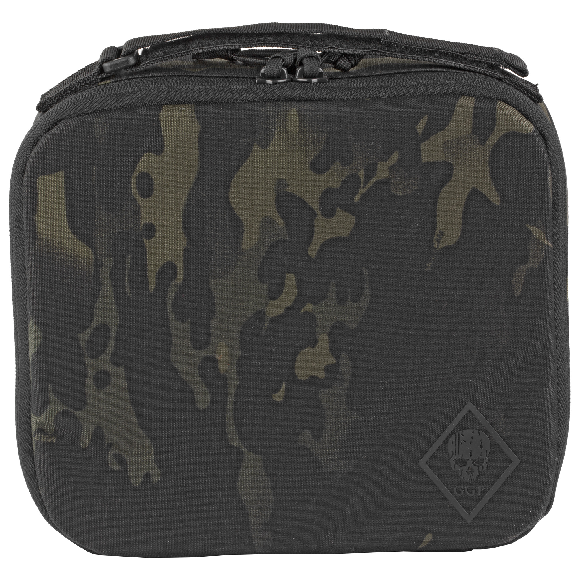 Grey Ghost Gear Pistol Case 500 Denier Nylon 9″x9.25″x2.75″ – MultiCam Black