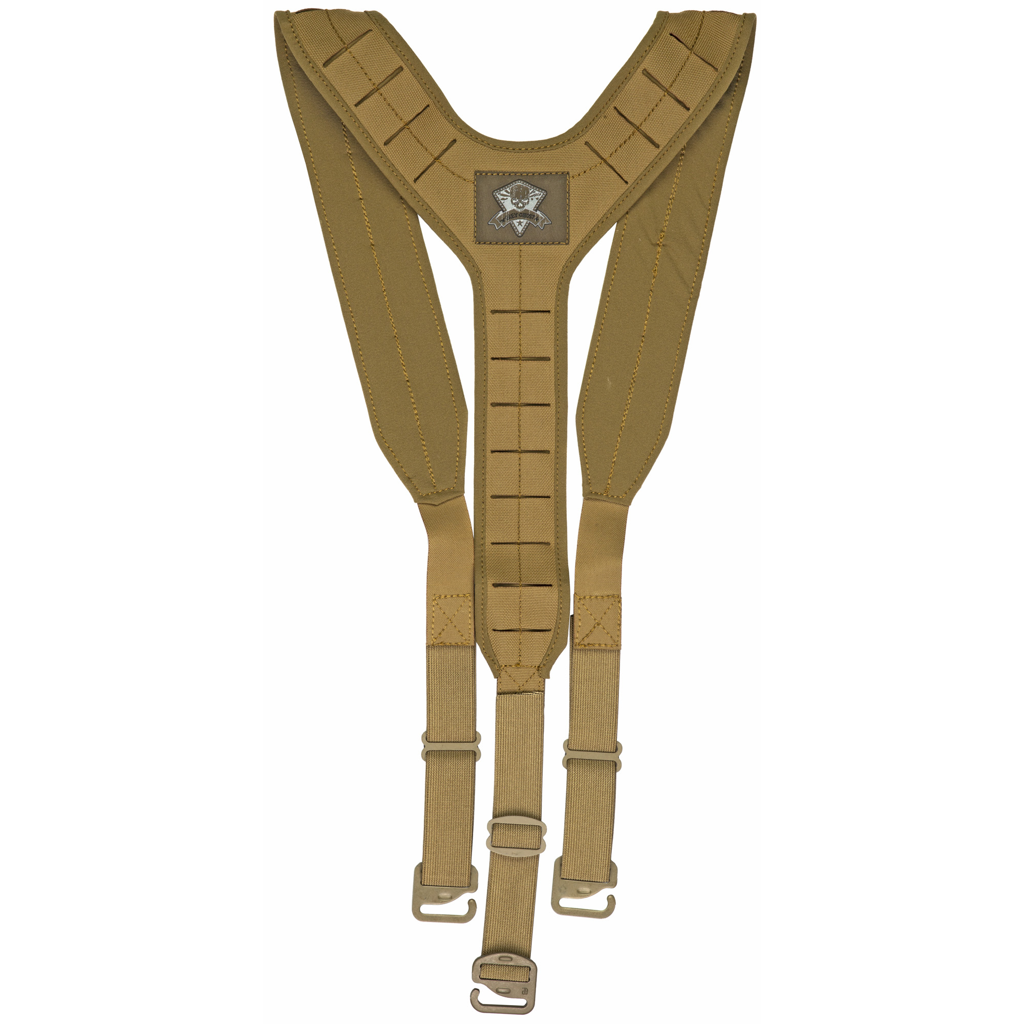 Grey Ghost Gear UGF 3 Point Suspenders Harness – Coyote